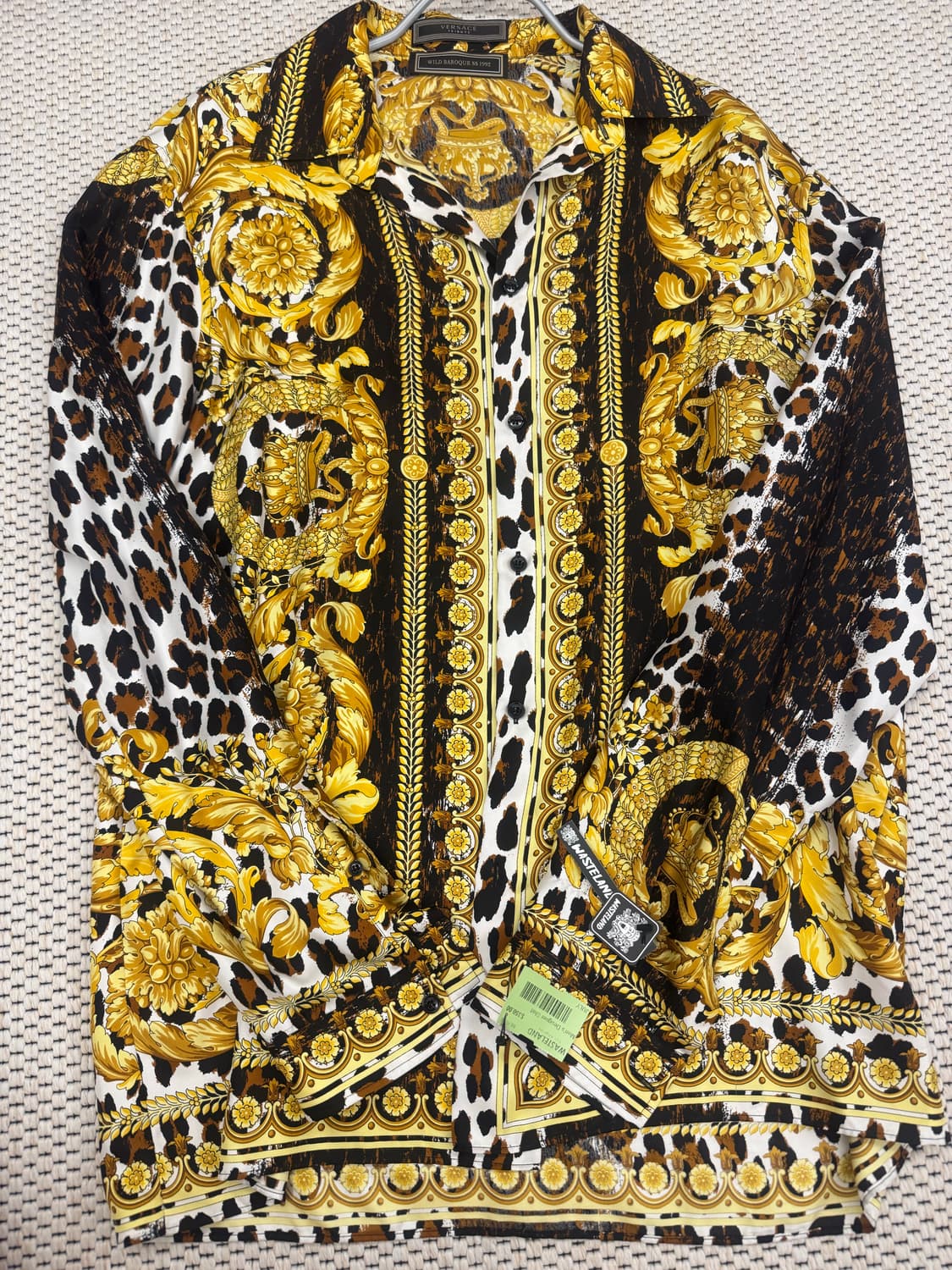 Versace Tribute Wild Baroque SS1992 셔츠 상품이미지1