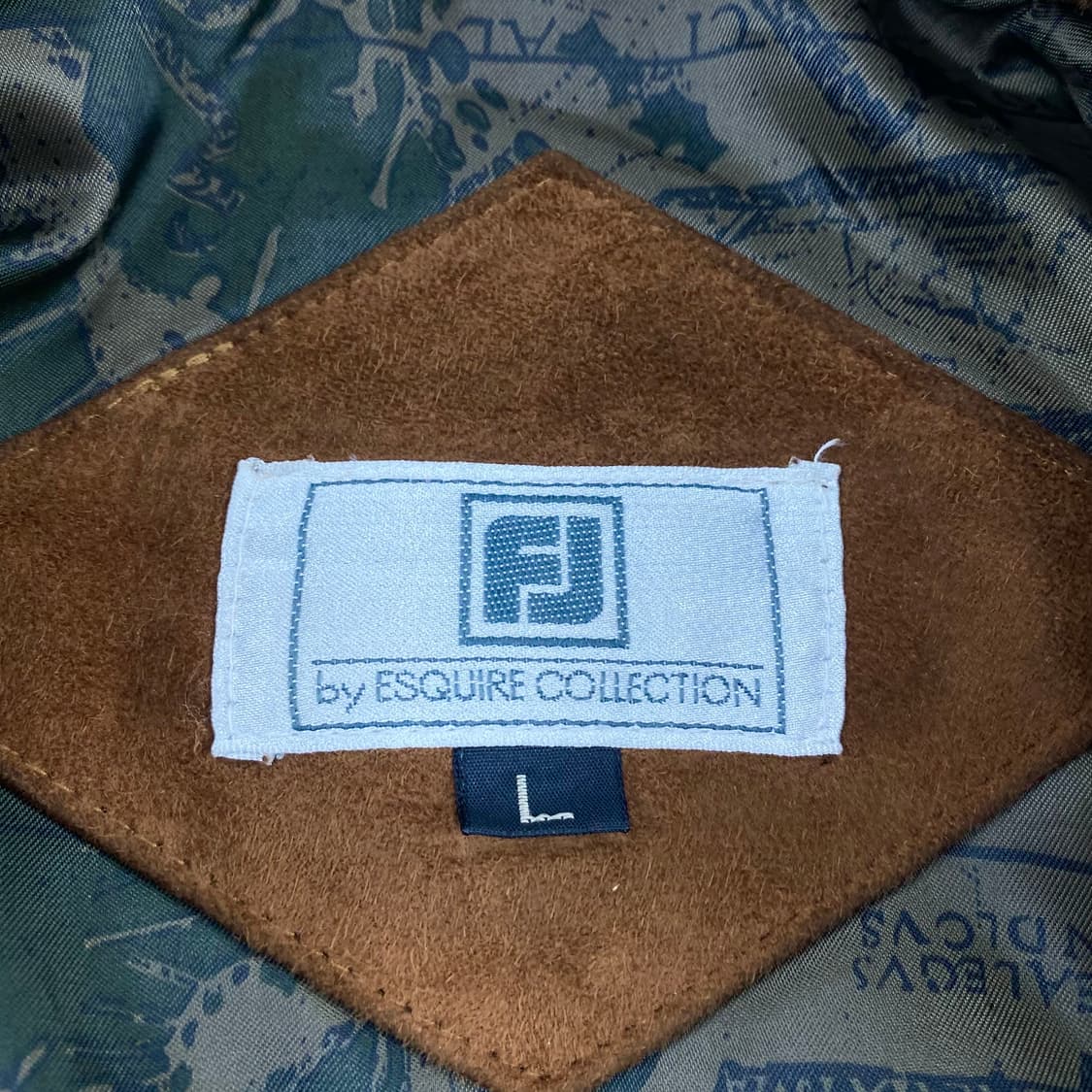 빈티지 양가죽 스웨이드 A-2 블루종 자켓 (100) 상품이미지7