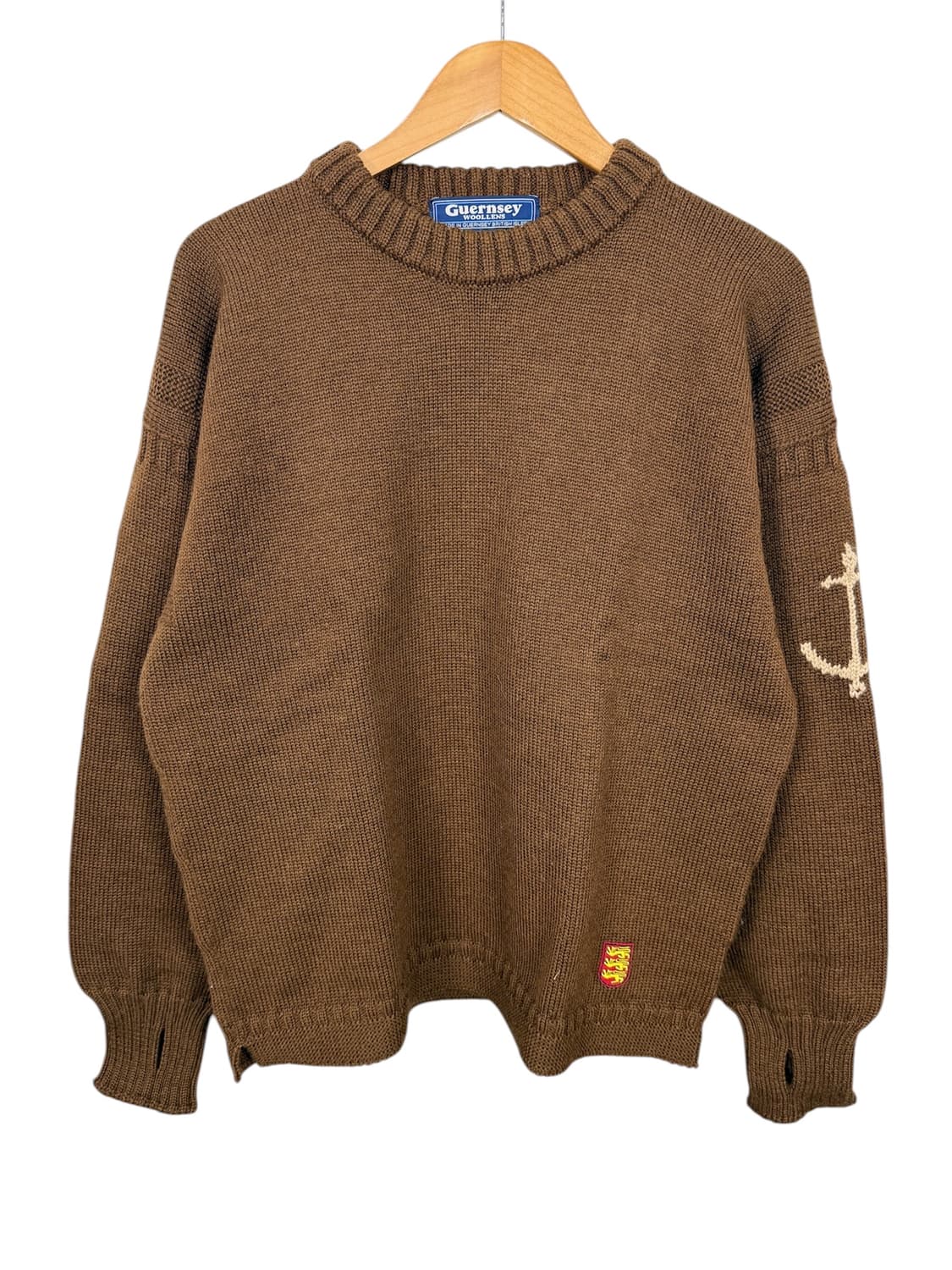 건지울른스 브라운 니트 44사이즈 상품이미지1