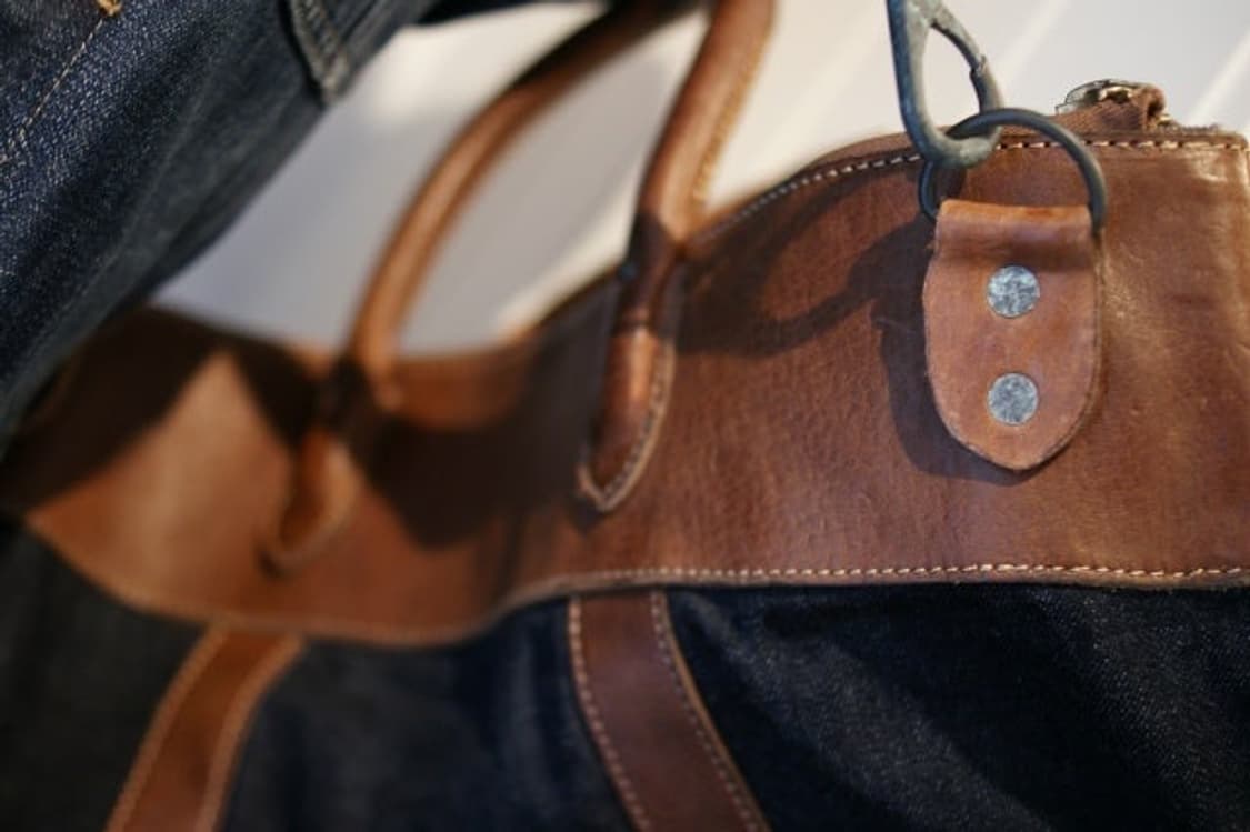 더블알엘 RRL 유니언 어프렌티드 데님 2WAY 토트 크로스백 상품이미지6