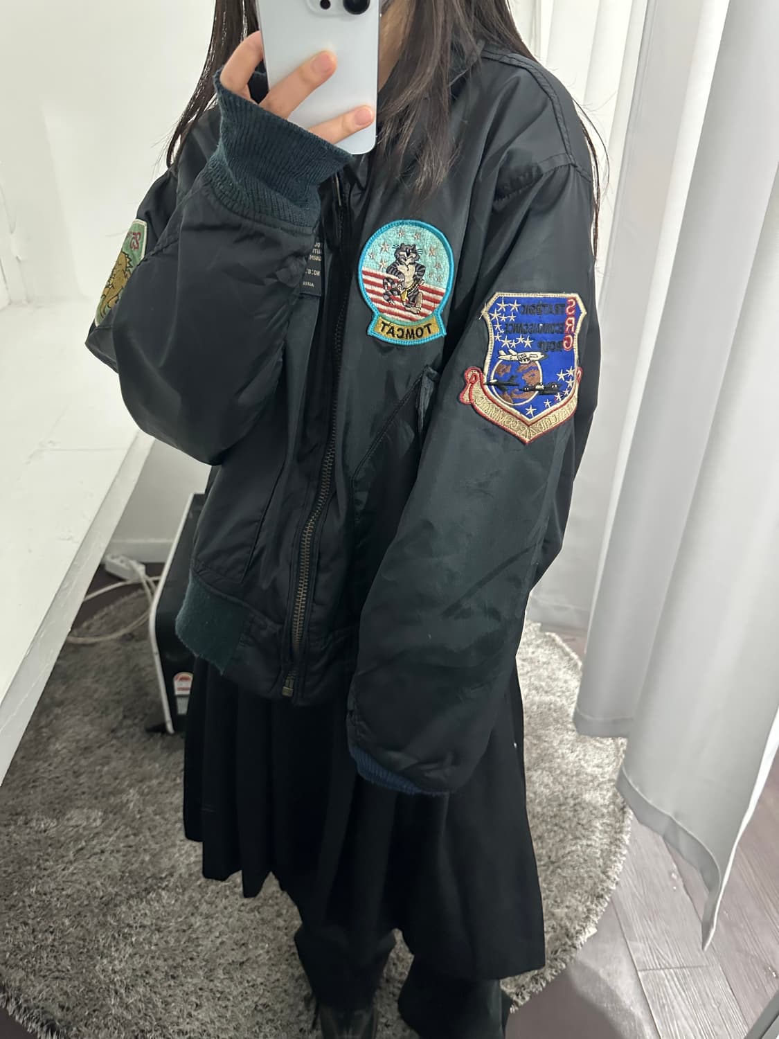 tomcat ma1 patch bomber jacket 상품이미지3