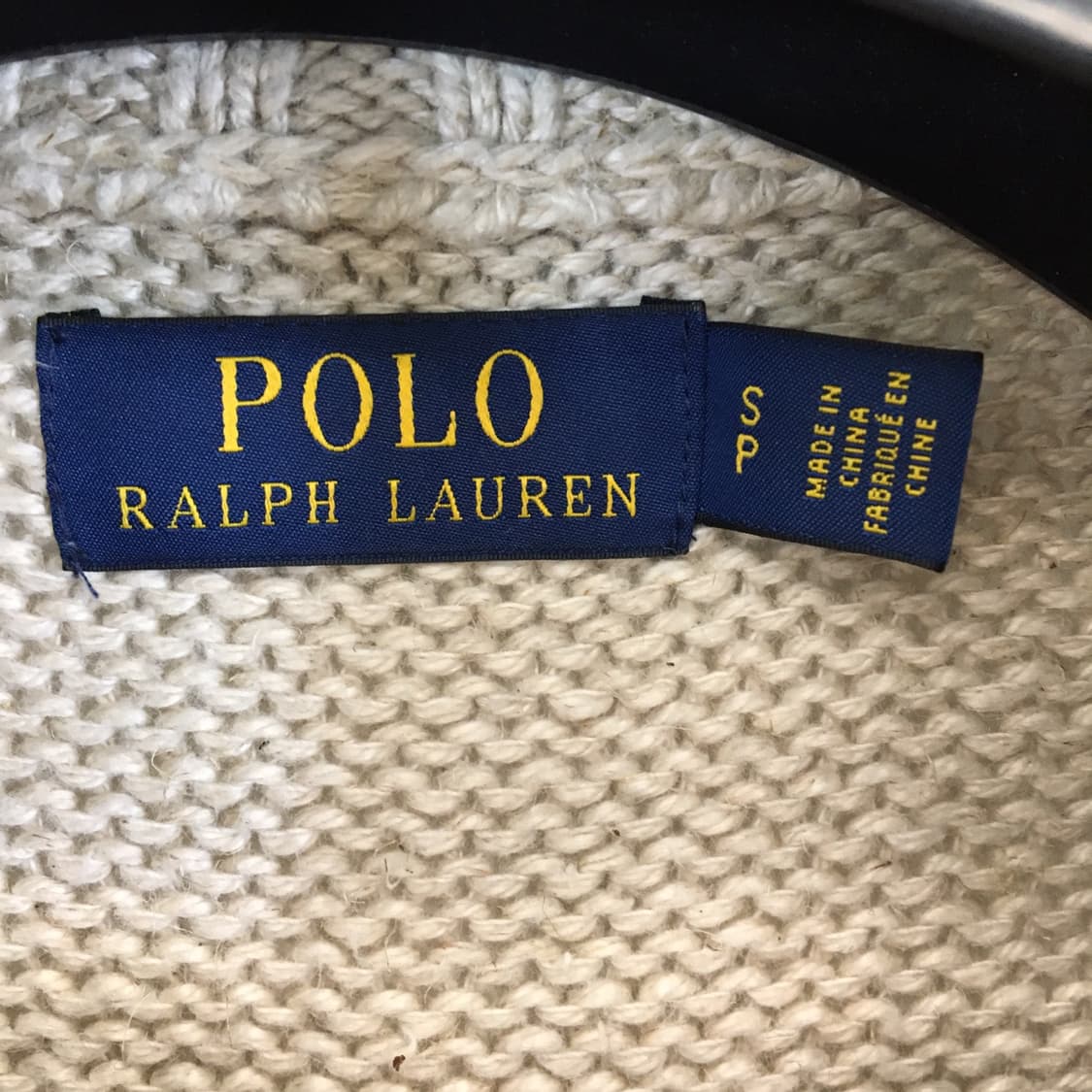폴로 랄프로렌 성조기 상위라인니트 90-95  상품이미지5