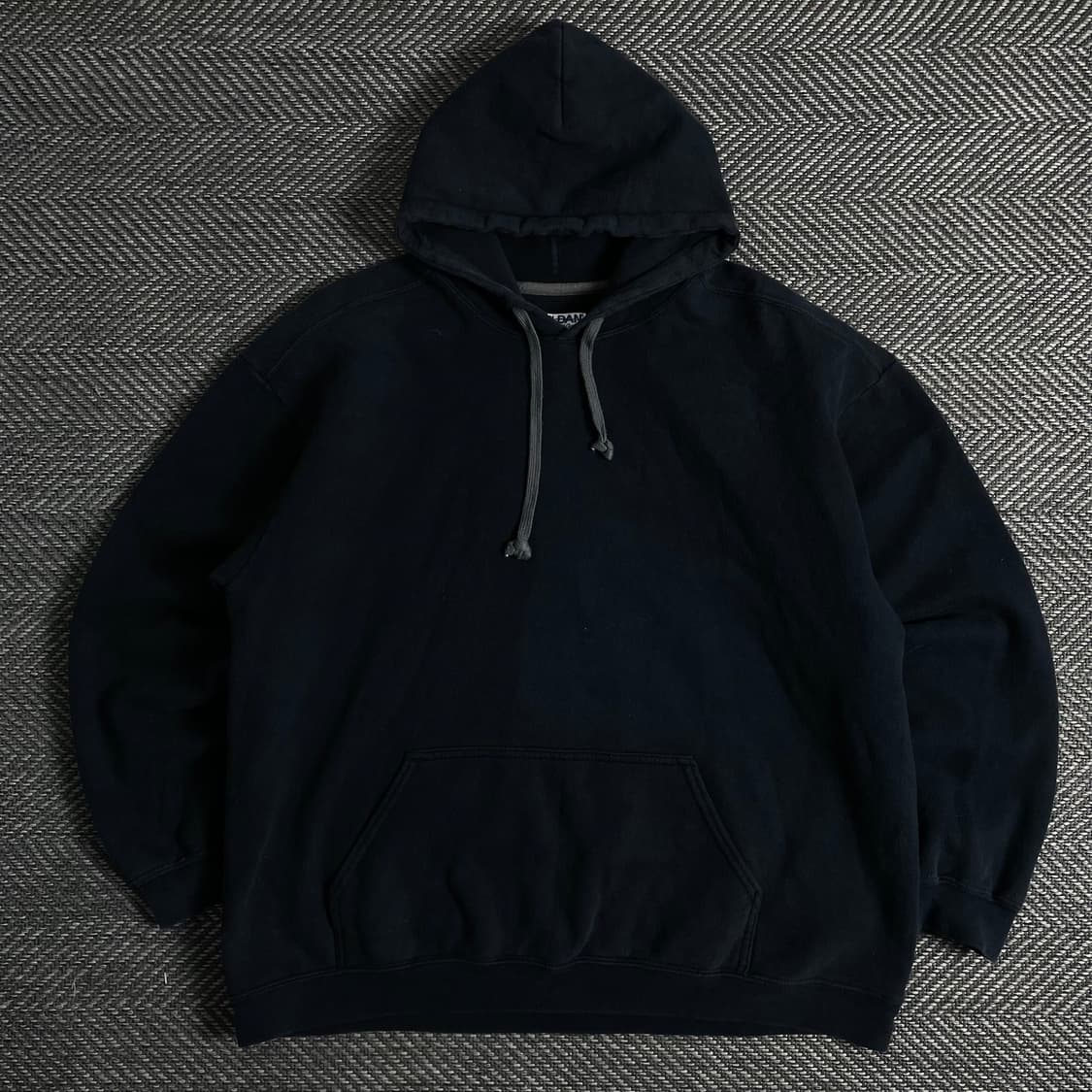 길단 USA 헤비 코튼 박시핏 미니멀 후드 티셔츠y 3184 상품이미지3