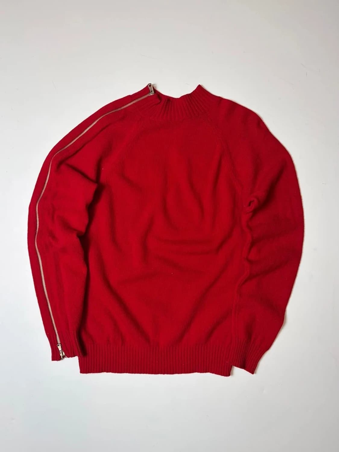 엠포리오 아르마니 사이드 롱 지퍼 울 니트 PN9387 상품이미지6