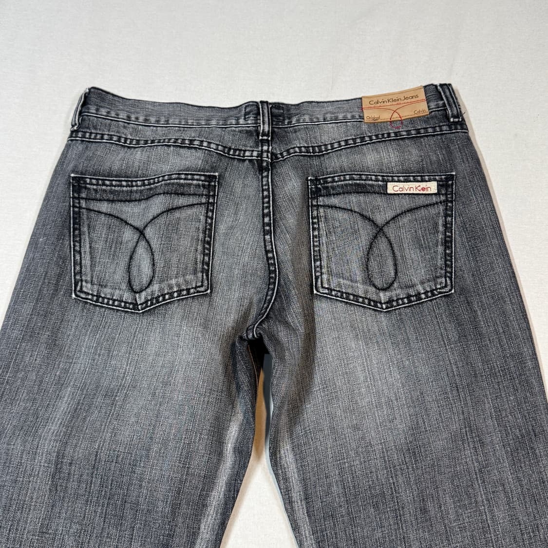 35inch) 캘빈클라인 CK 그레이 데님 청바지 상품이미지2