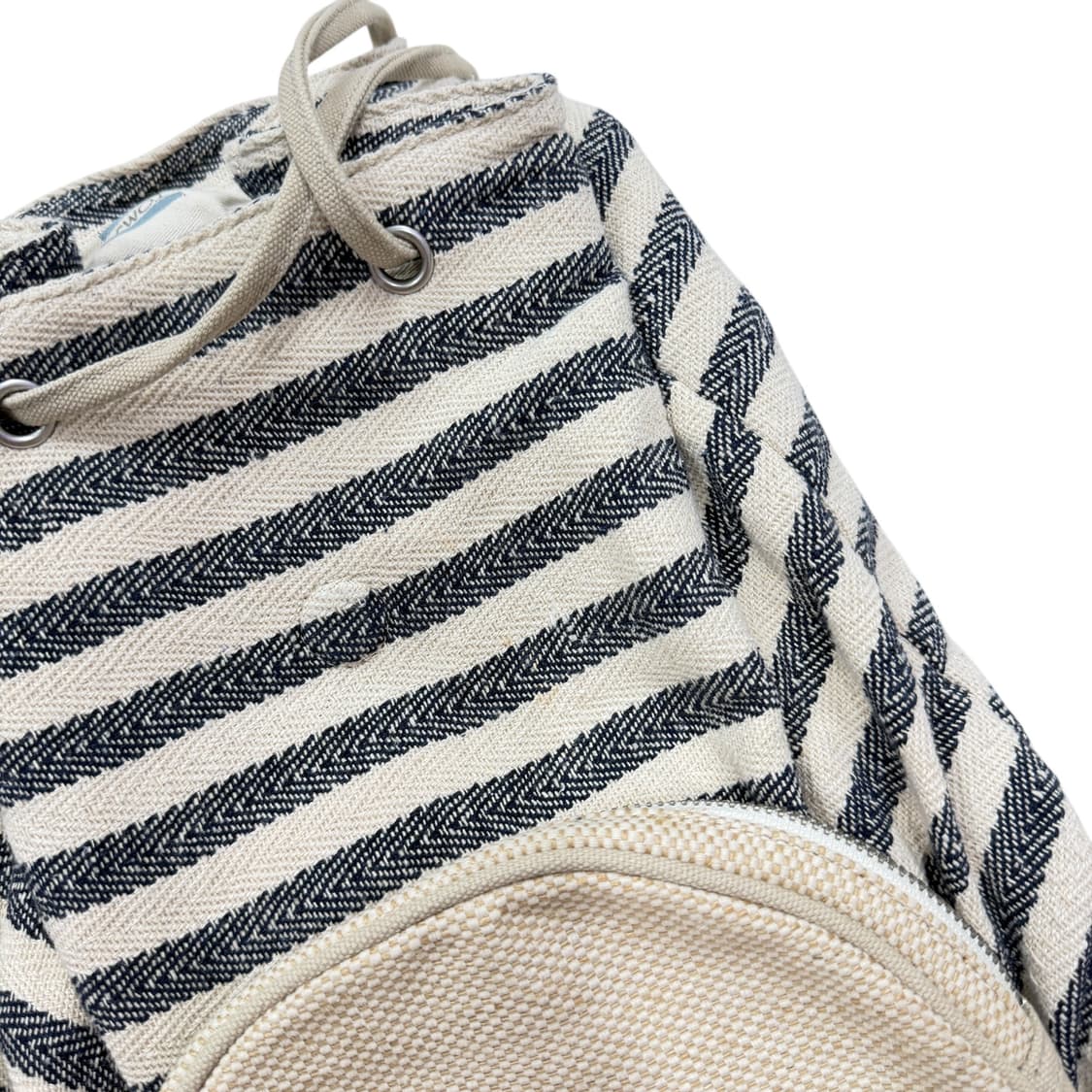 TOMS 탐스 스트라이프 복조리 스트링 포켓 백팩 가방 상품이미지7