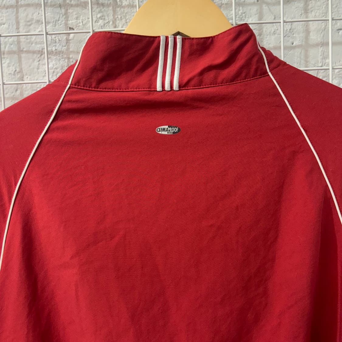 00s 아디다스 올드스쿨 아노락 바람막이 자켓 2XL 상품이미지6
