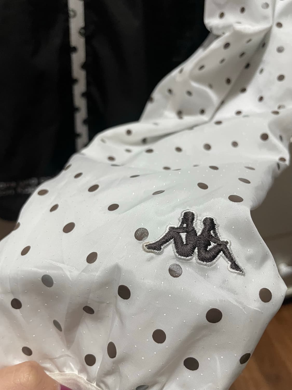 vintage 카파 도트 점퍼 상품이미지2