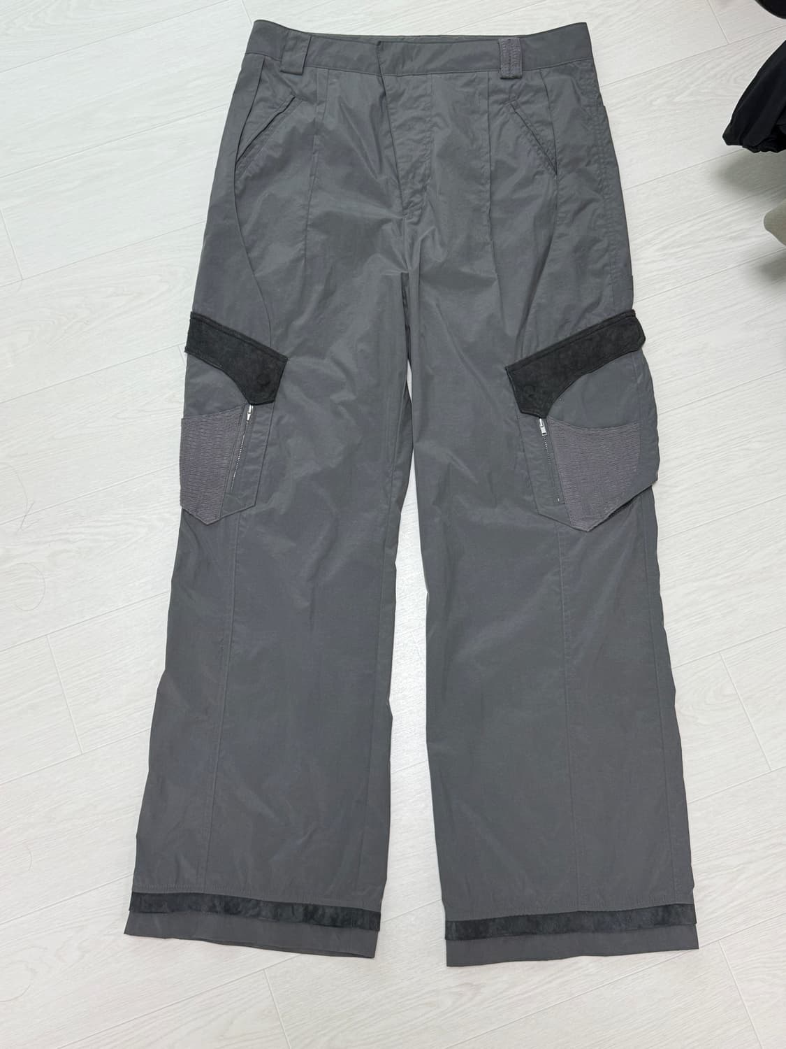 XLIM EP.7 04 TROUSERS CHARCOAL 상품이미지2
