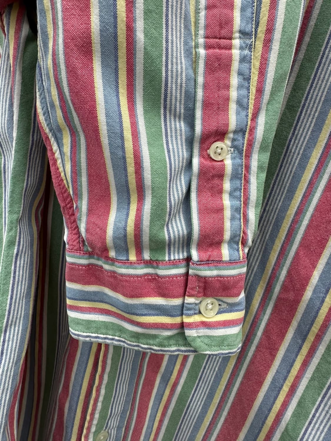 (XL)90'S 폴로 스트라이프 셔츠-M612 상품이미지5