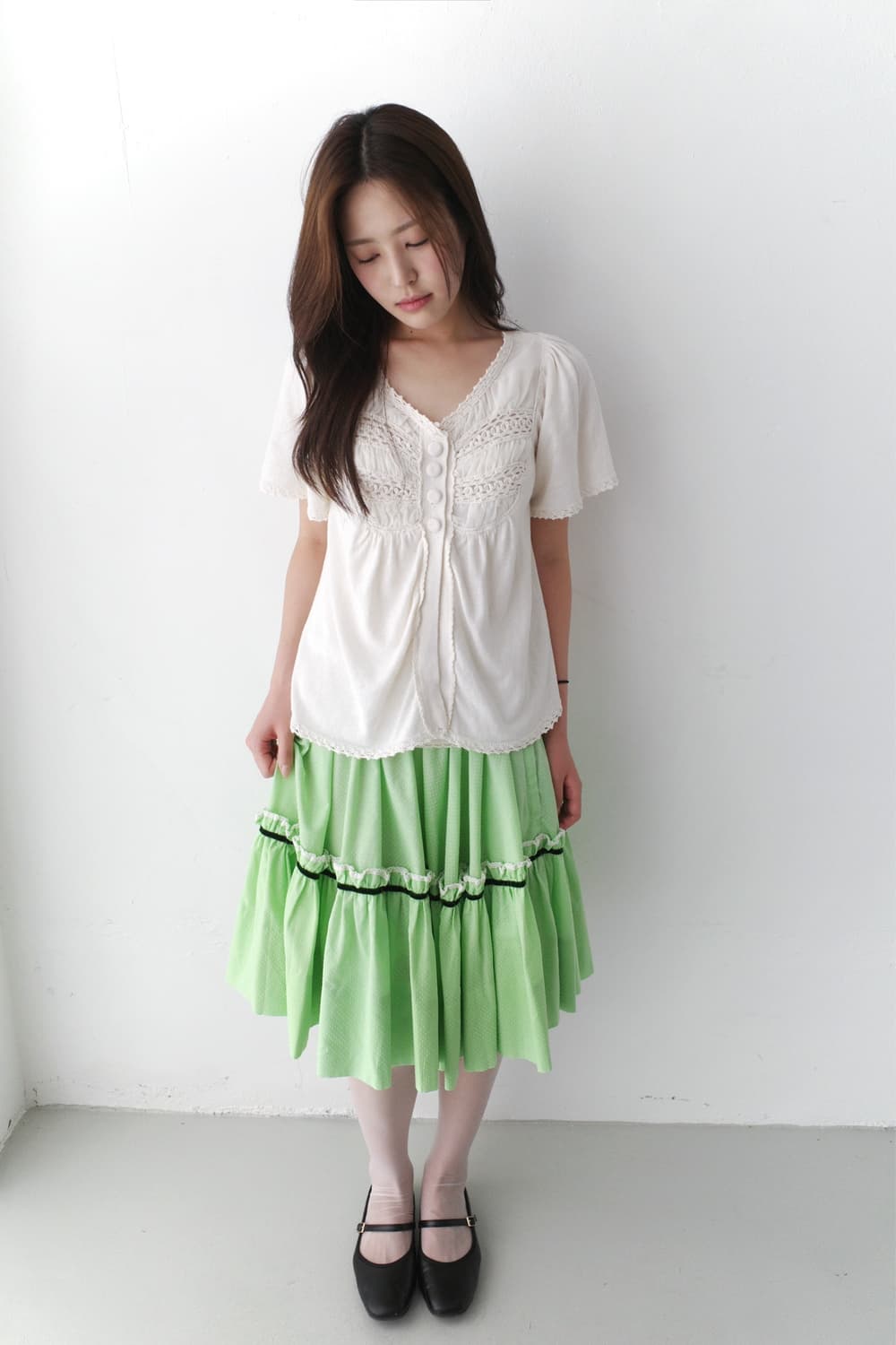 crochet half blouse 상품이미지7