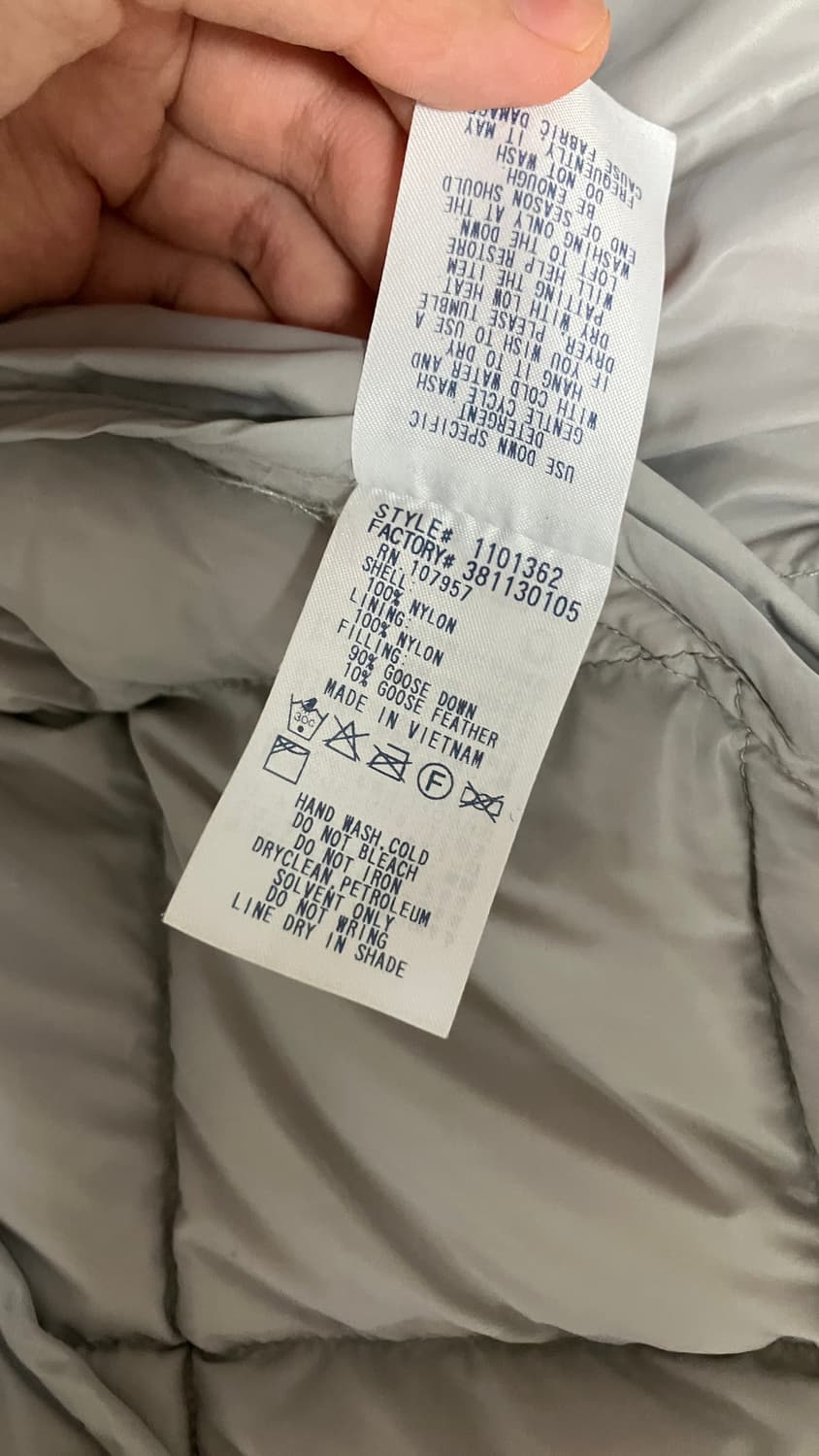 몽벨 여성용 경량패딩 (M) 상품이미지8