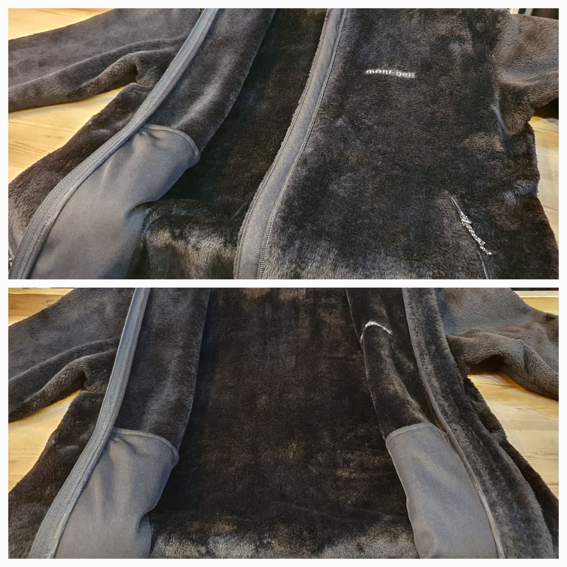 66.몽벨 블랙 후리스 상품이미지6