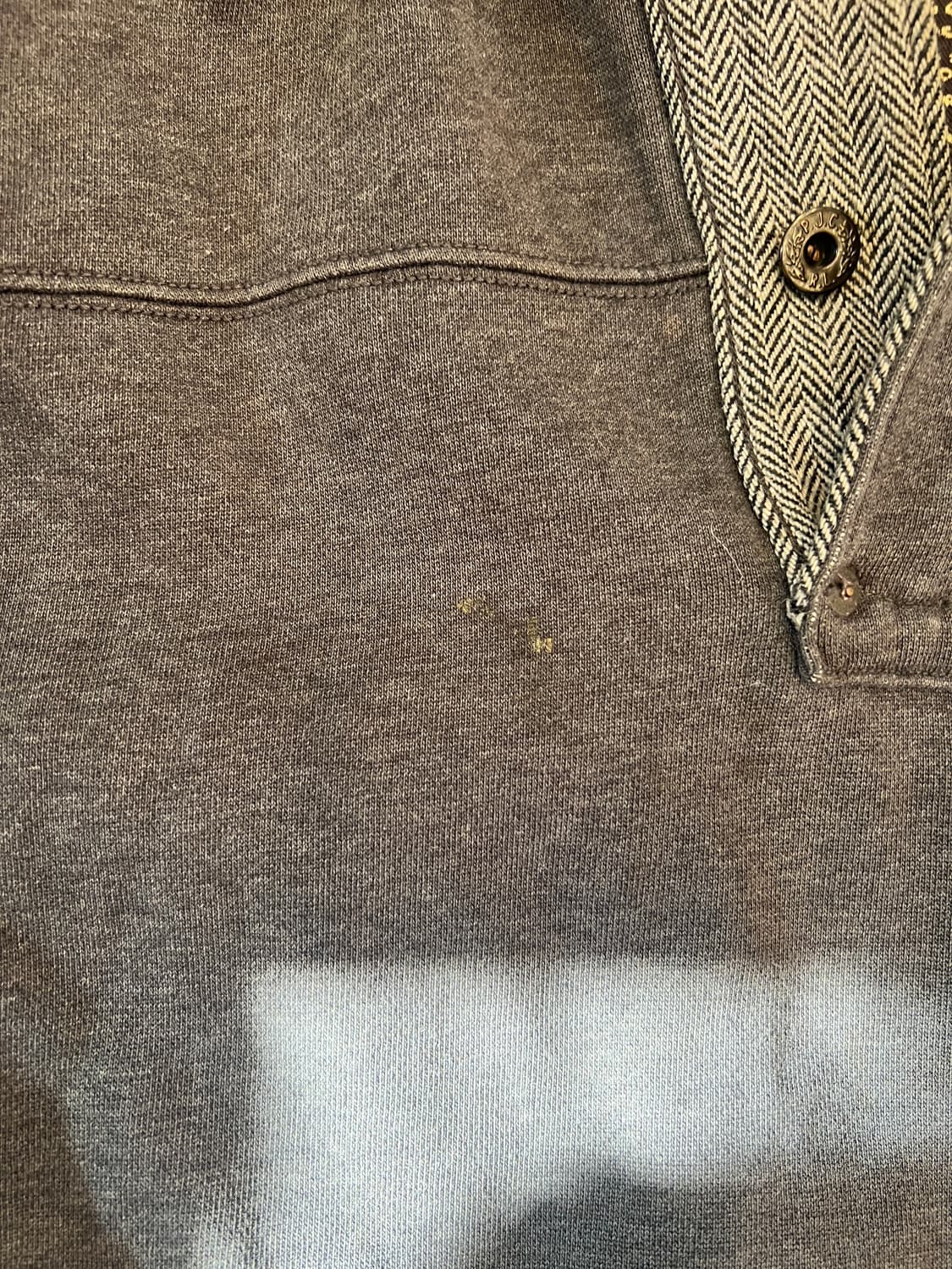 폴로 차콜 기모 후드티 상품이미지8