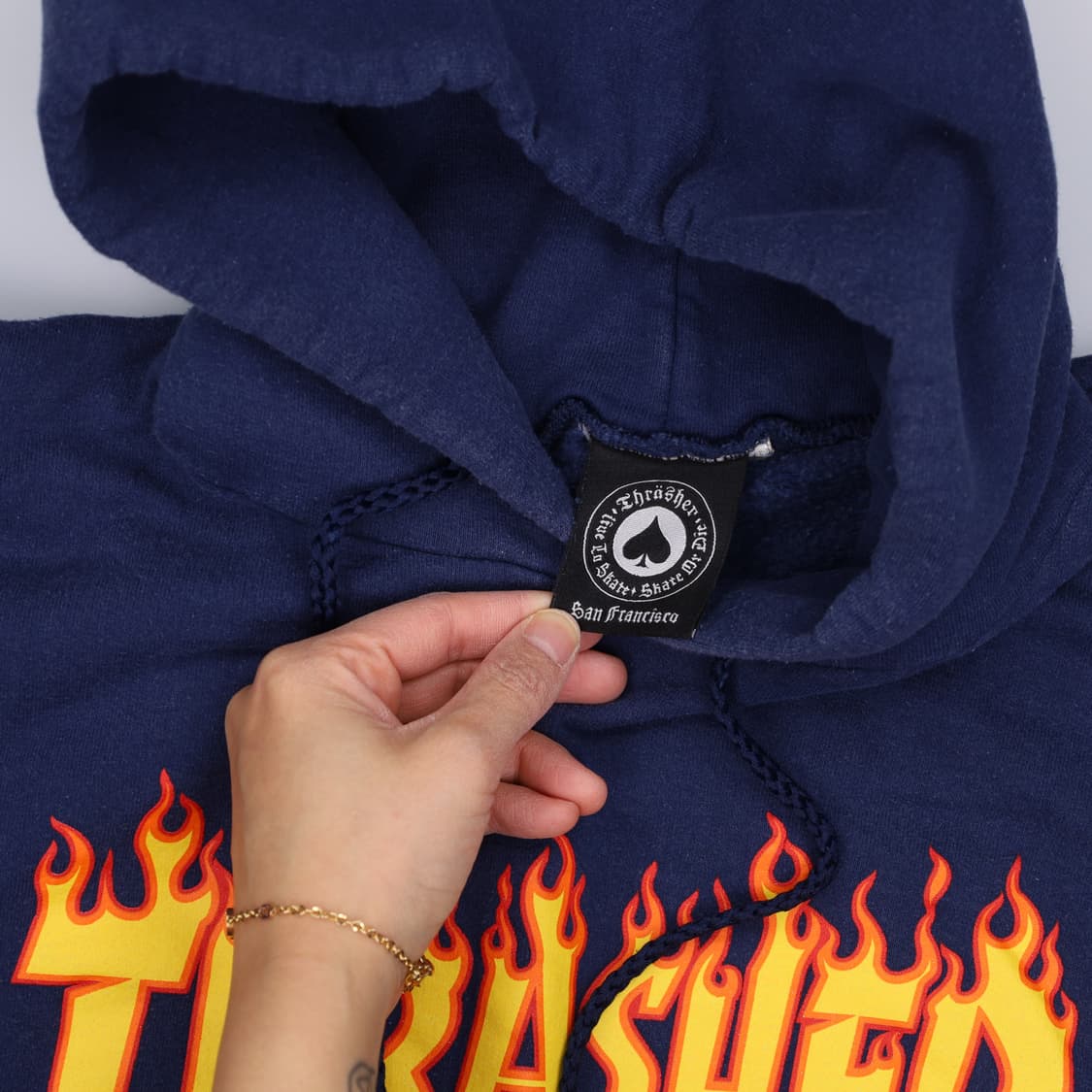 L 트레셔 기모 후드티 0310H1 상품이미지3