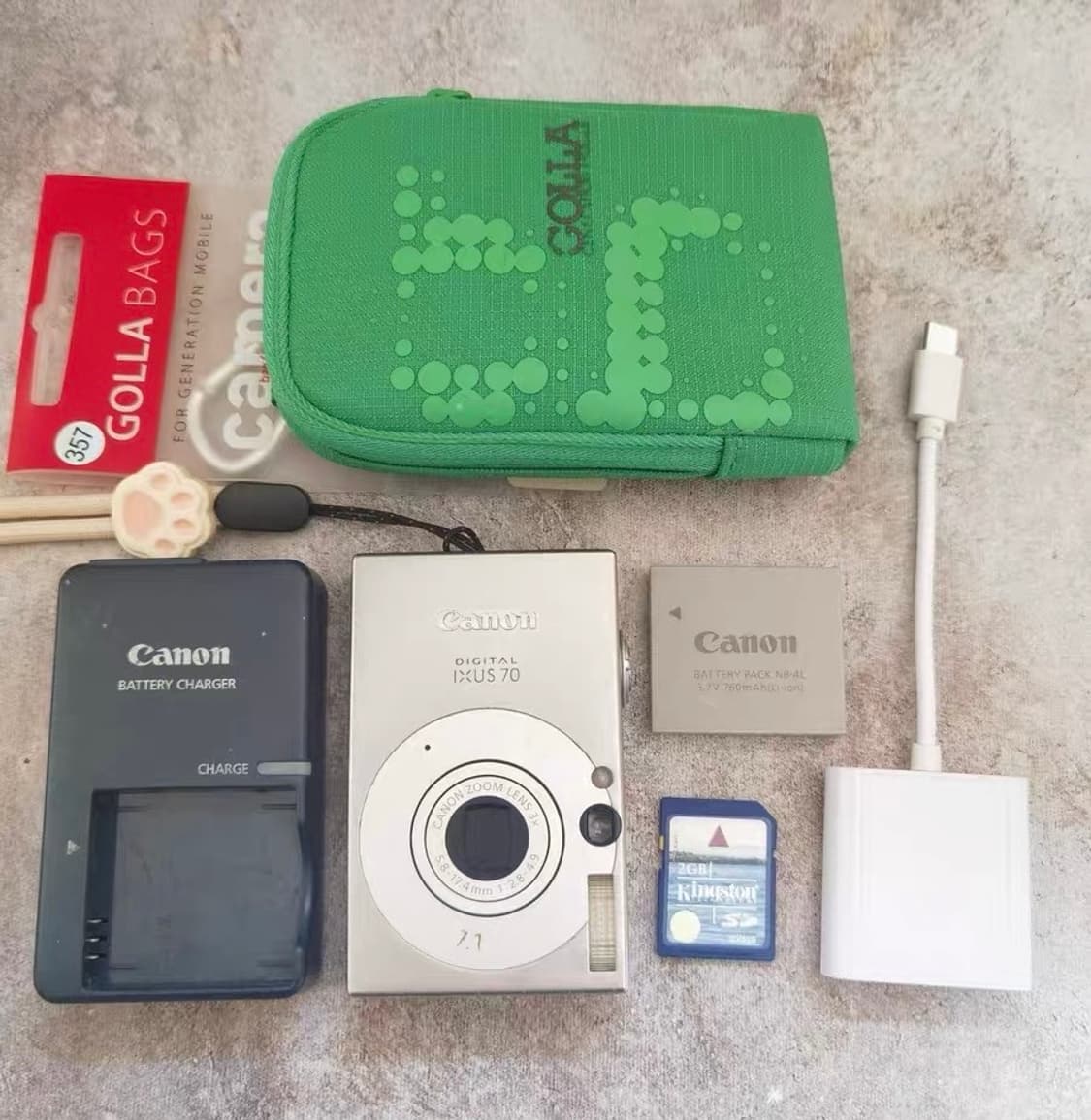 캐논 익서스 70 CANON IXUS 70 빈티지 디지털카메라 디카 상품이미지6