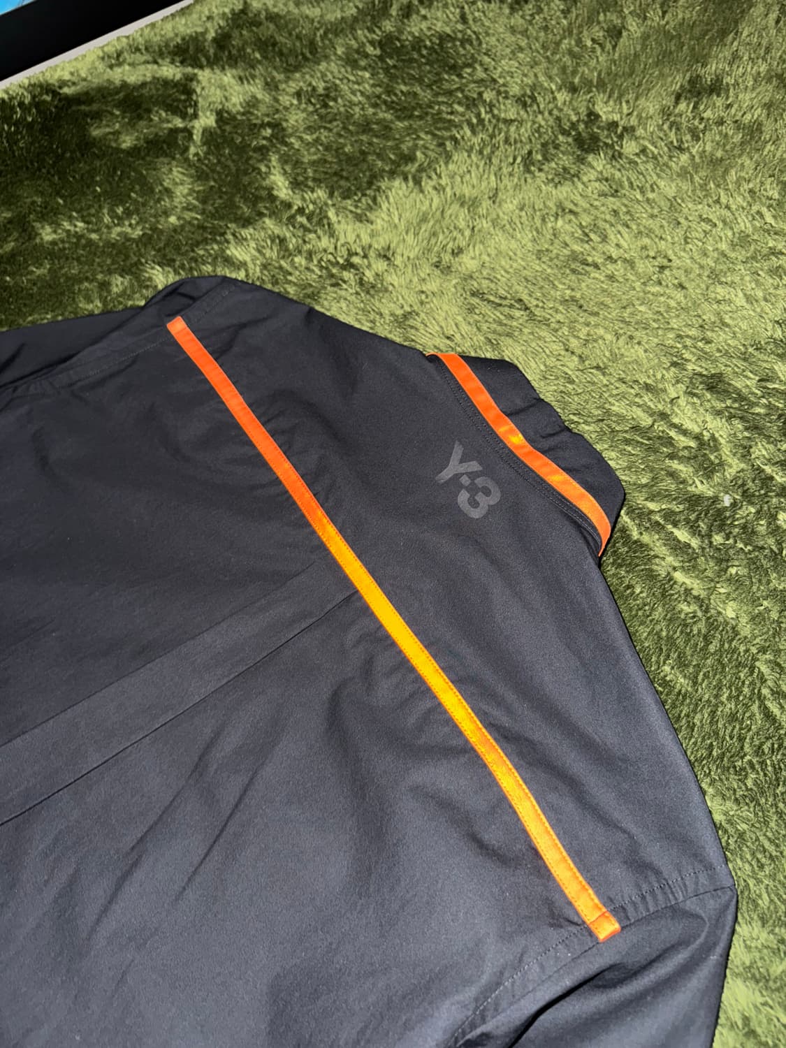 [S] Y-3 요지 야마모토 15SS 오렌지 라인 코튼 셔츠 상품이미지9