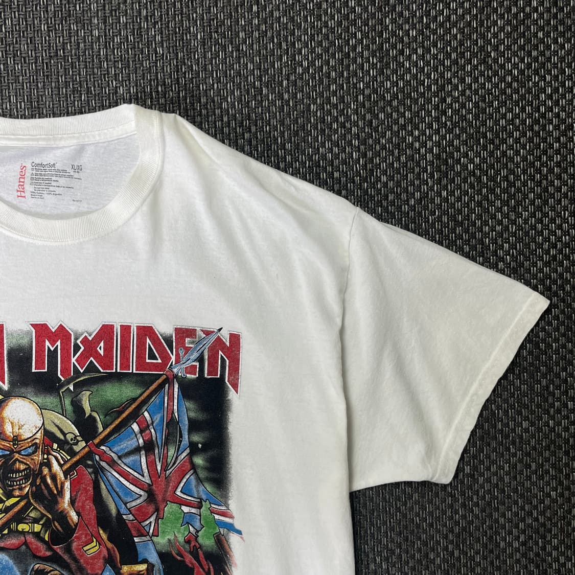 헤인즈 아이언메이든 락 티셔츠 XL 상품이미지3