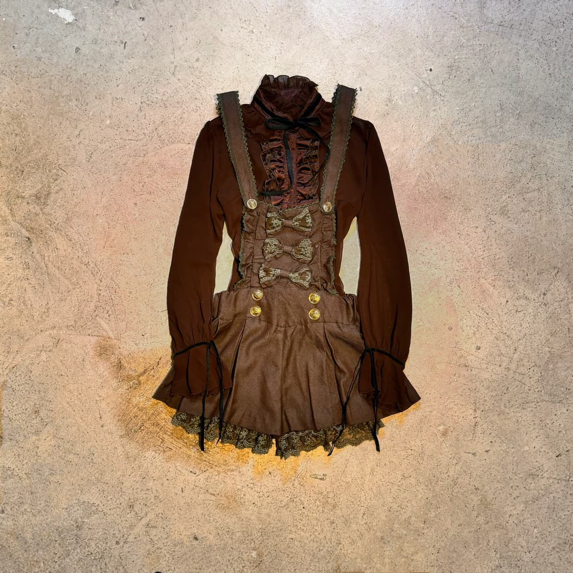 08-11s 고전 리즈리사 오버롤 스카판 상품이미지7