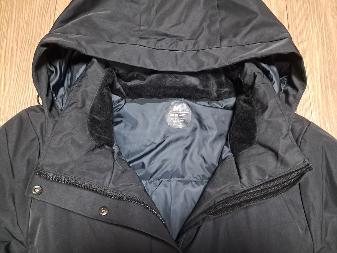 밀레 골프 여성 롱패딩 100 상품이미지5