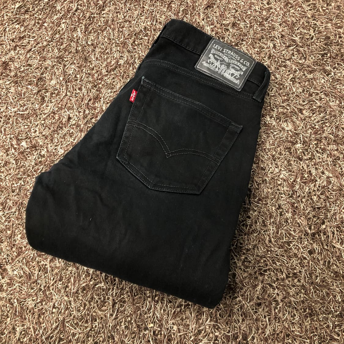 리바이스 블랙 데님 팬츠 상품이미지1