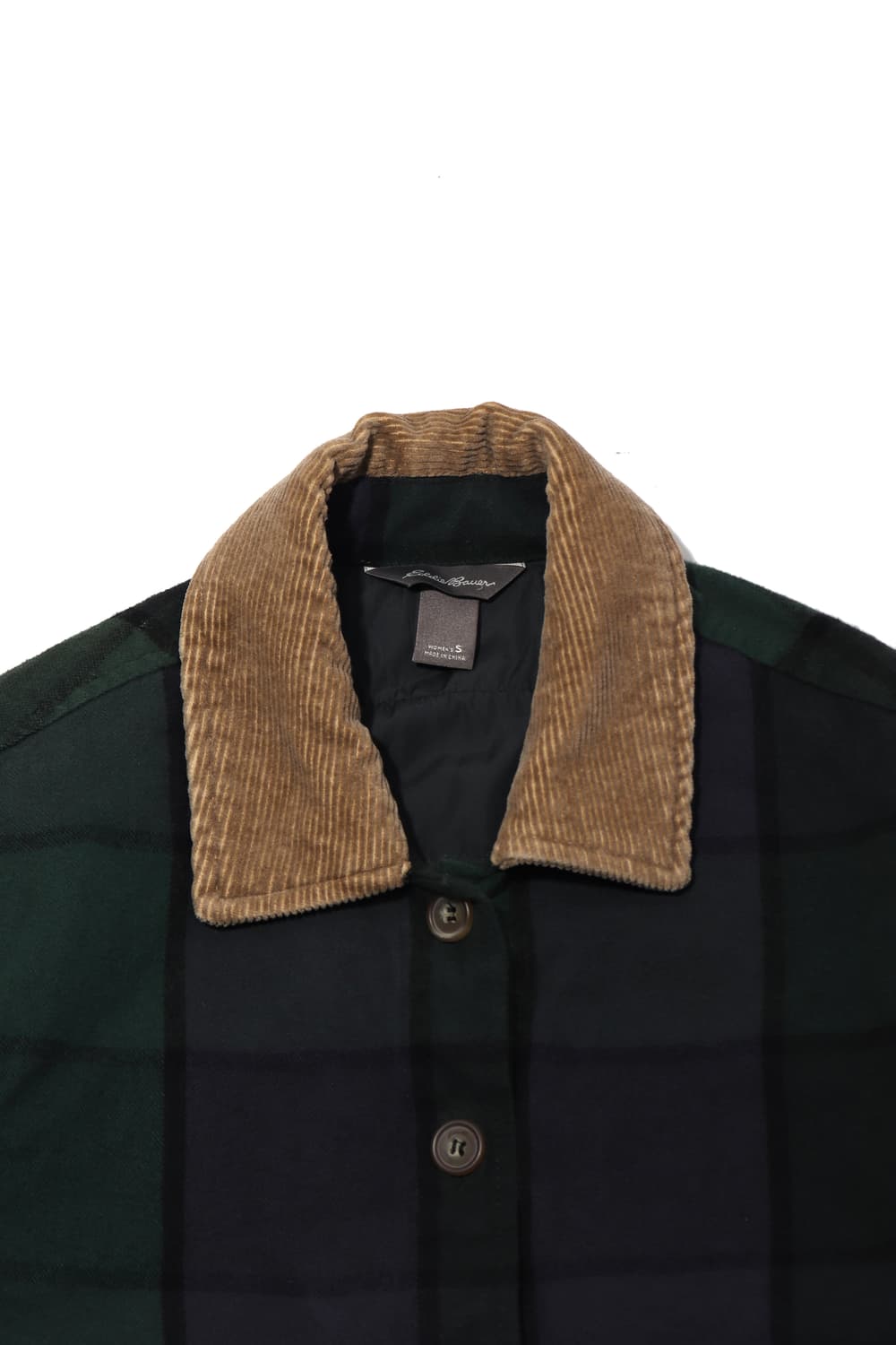 EDDIE BAUER 체크 헌팅 자켓 women S 상품이미지3