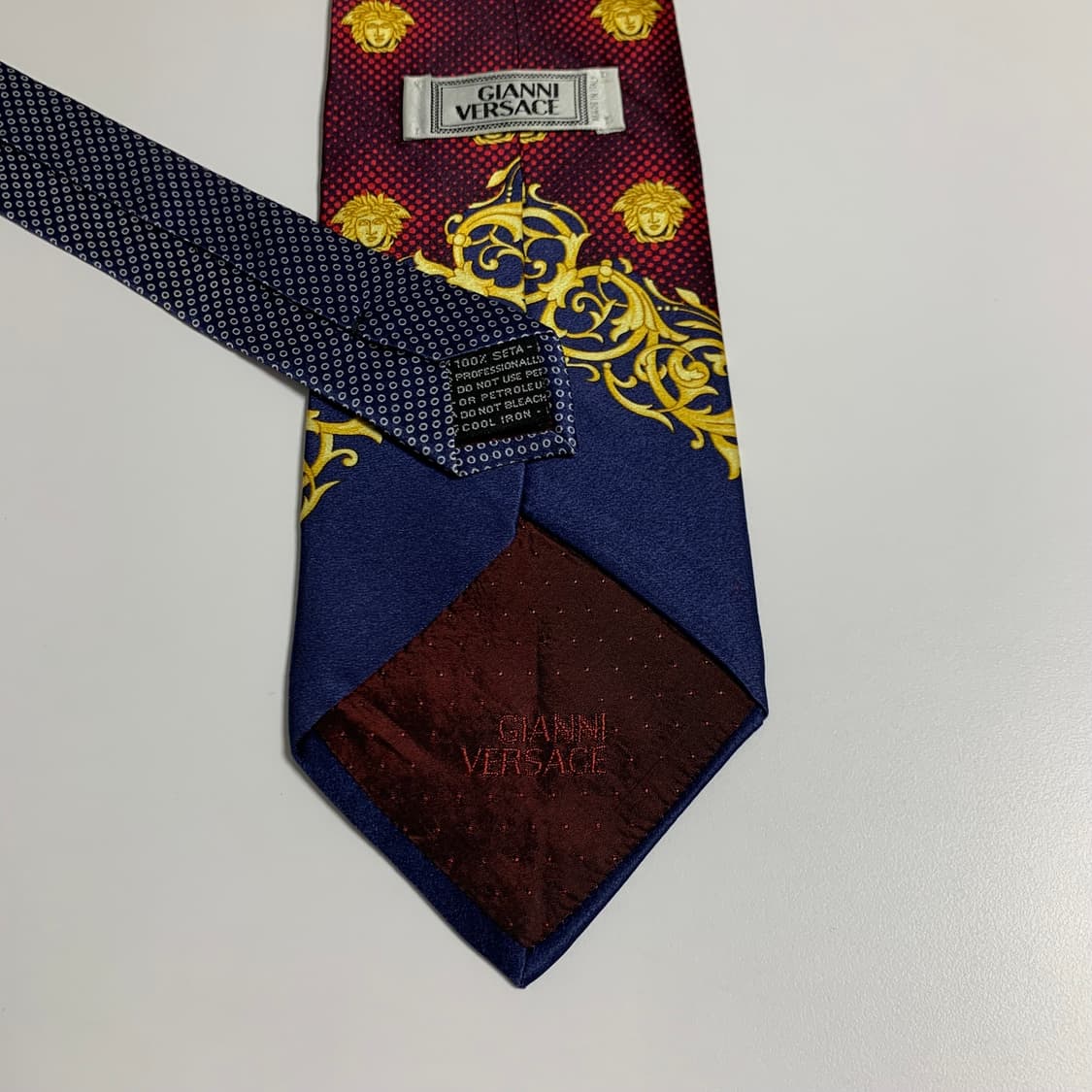 베르사체(VERSACE) 로고플레이 명품넥타이 이태리 100실크 A+ 상품이미지5