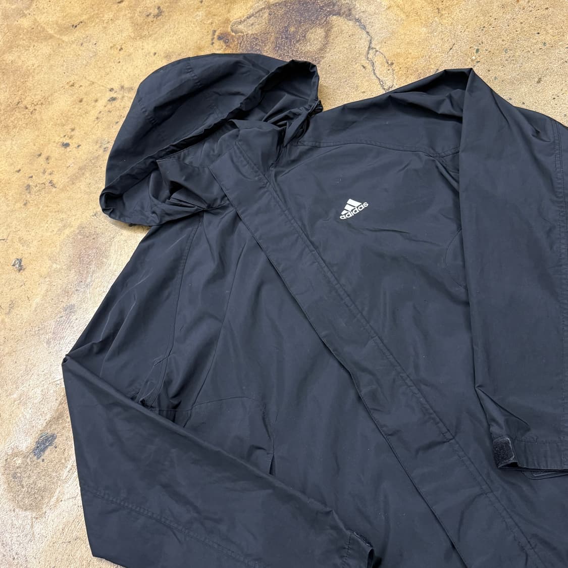 [정품/95] 아디다스 후드 바람막이 블랙 b18 상품이미지1