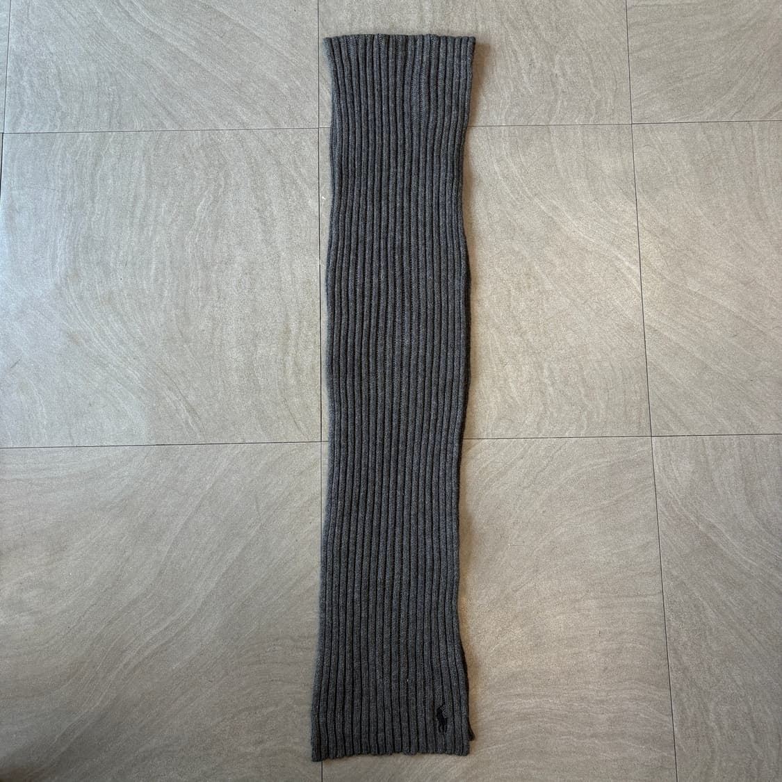 폴로 정품 그레이 코튼 머플러 목도리 상품이미지2