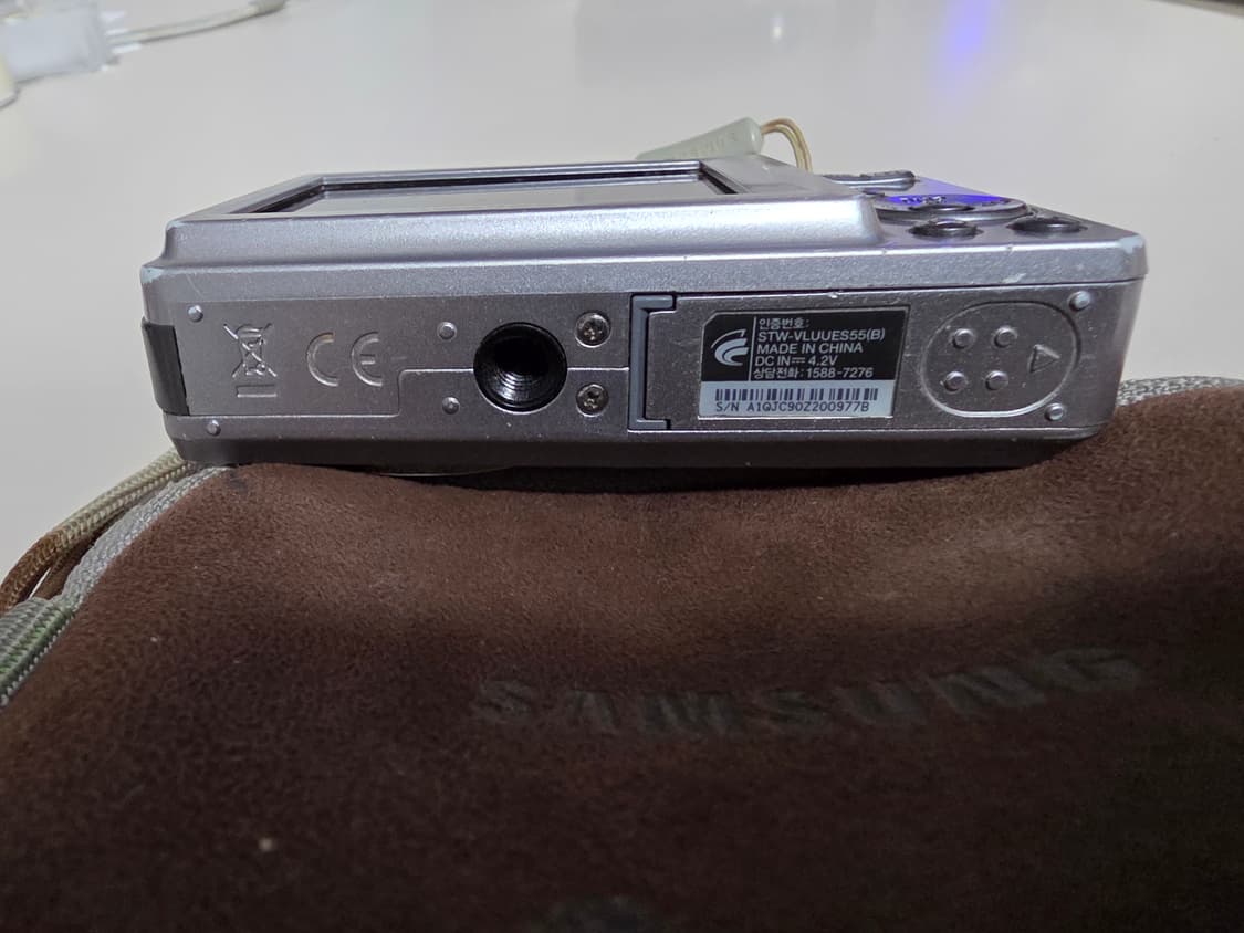 삼성 블루 ES55 빈티지 레트로 디지털카메라 상품이미지5