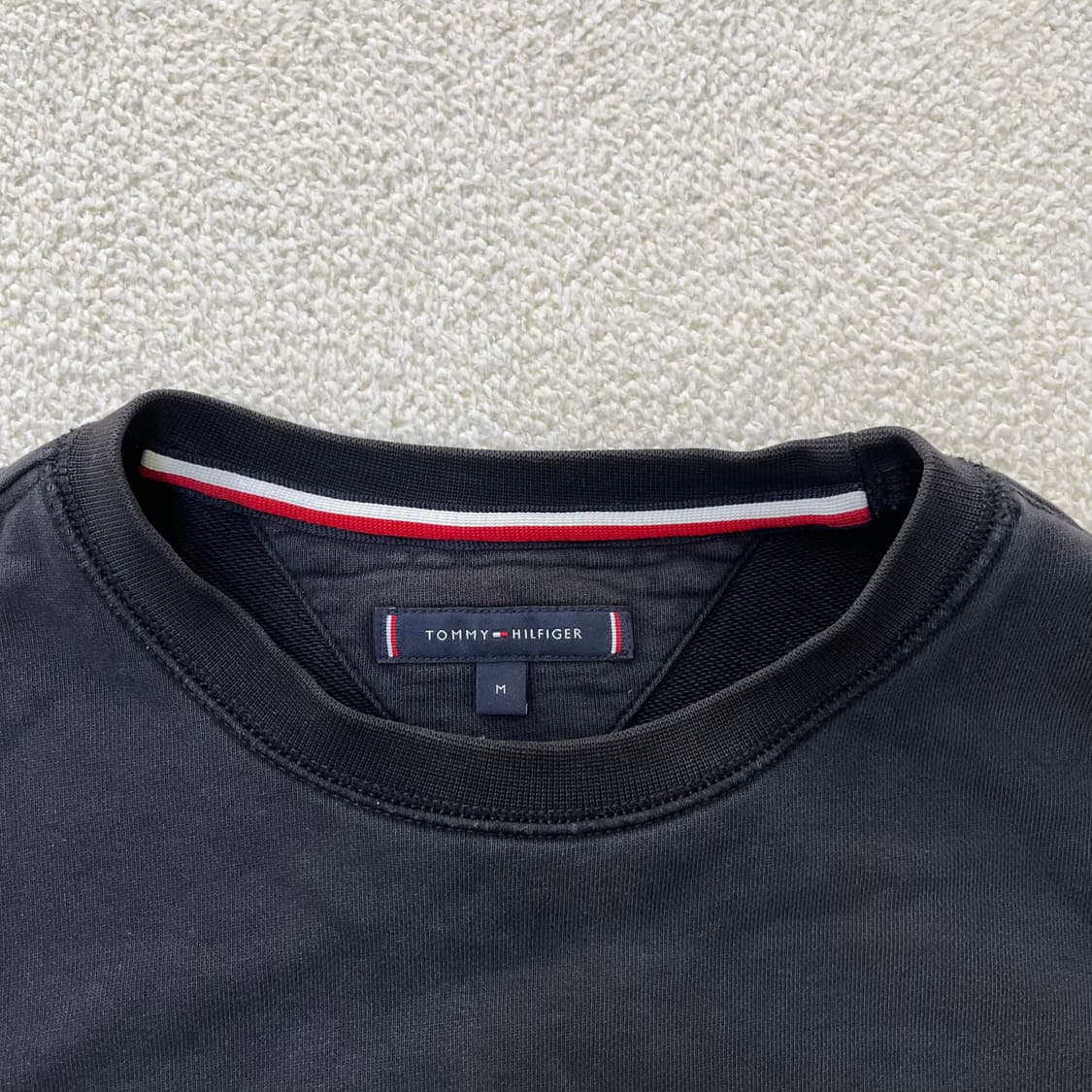 M 타미힐피거 빅로고 긴팔 맨투맨 0316M 상품이미지2