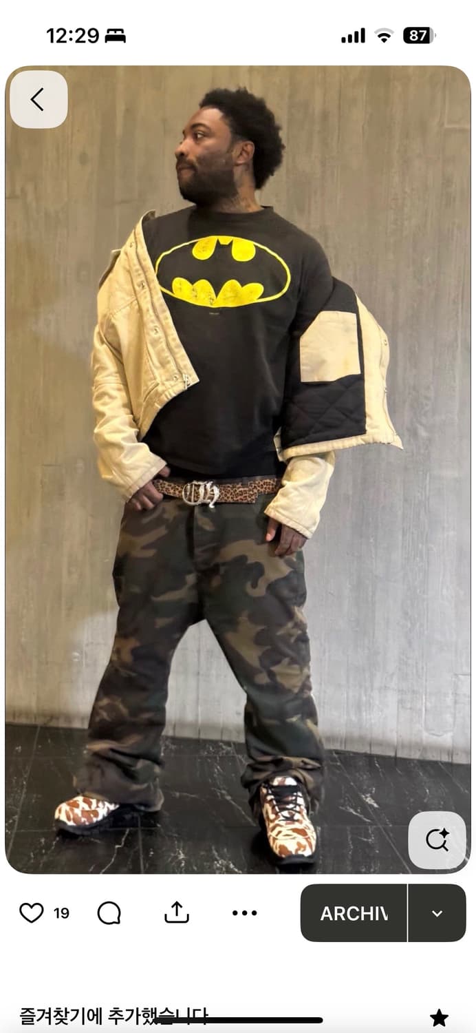 스투시 유틸리티 워크 자켓 카키 XL 상품이미지6