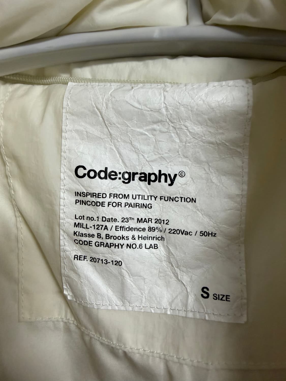 코드그라피 덕다운 푸퍼 패딩 상품이미지3