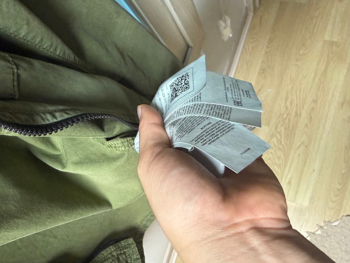 스톤아일랜드 22fw 오버셔츠 카키색 xl  상품이미지8