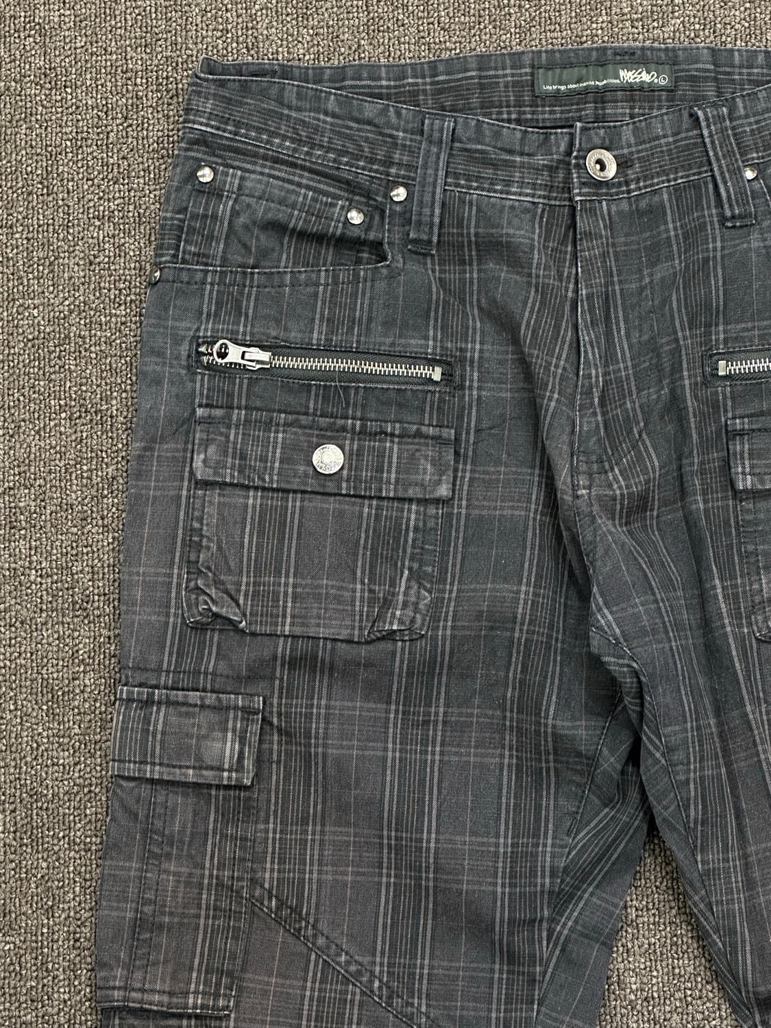 L)Japanese vintage 여성 멀티포켓 팬츠 상품이미지2