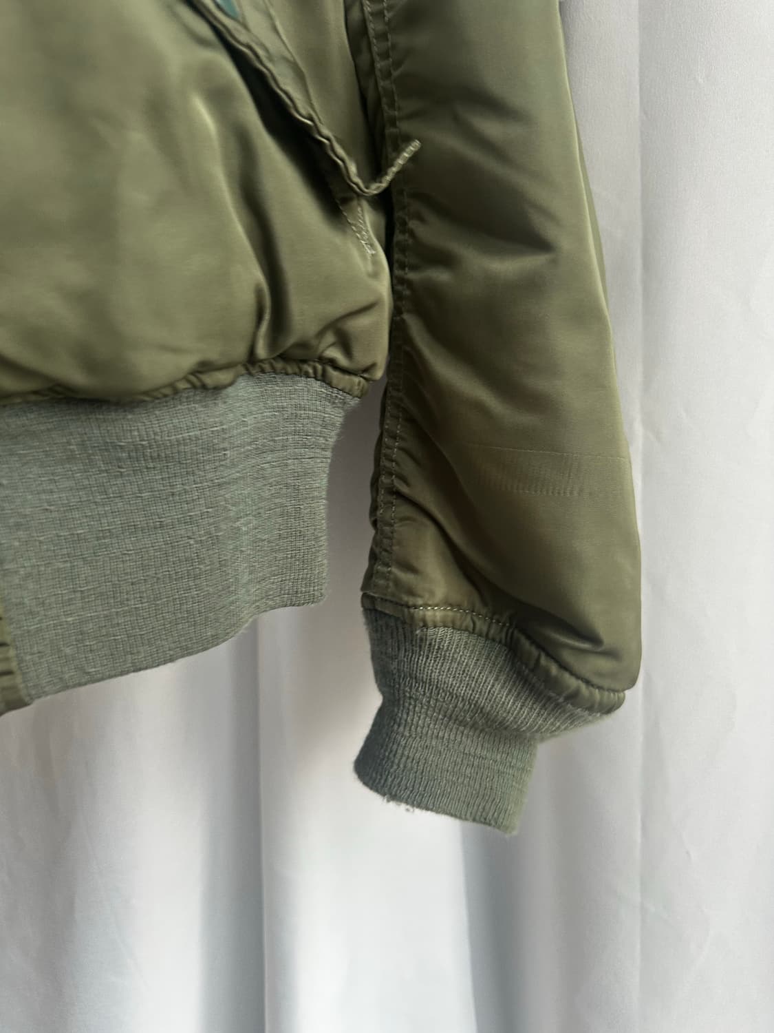 90s 알파인더스트리 MA-1 made in USA 상품이미지4