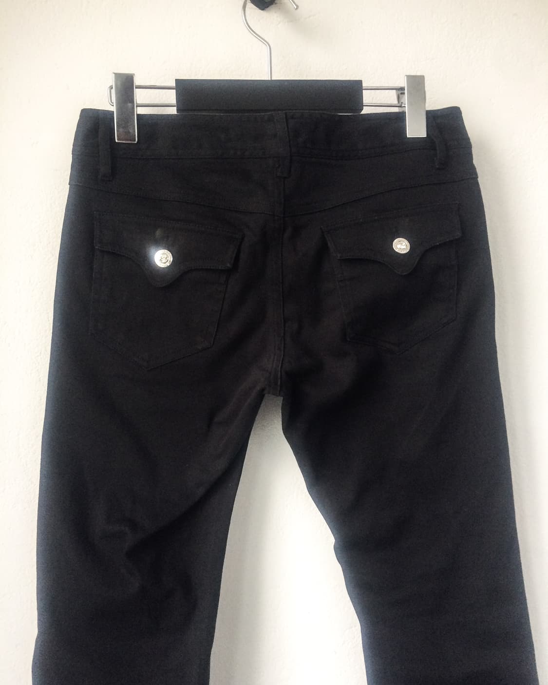 Black slim fit pants 상품이미지4