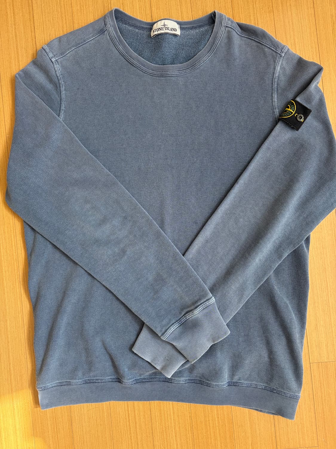 스톤아일랜드 스톤워싱 와펜 맨투맨 상품이미지1