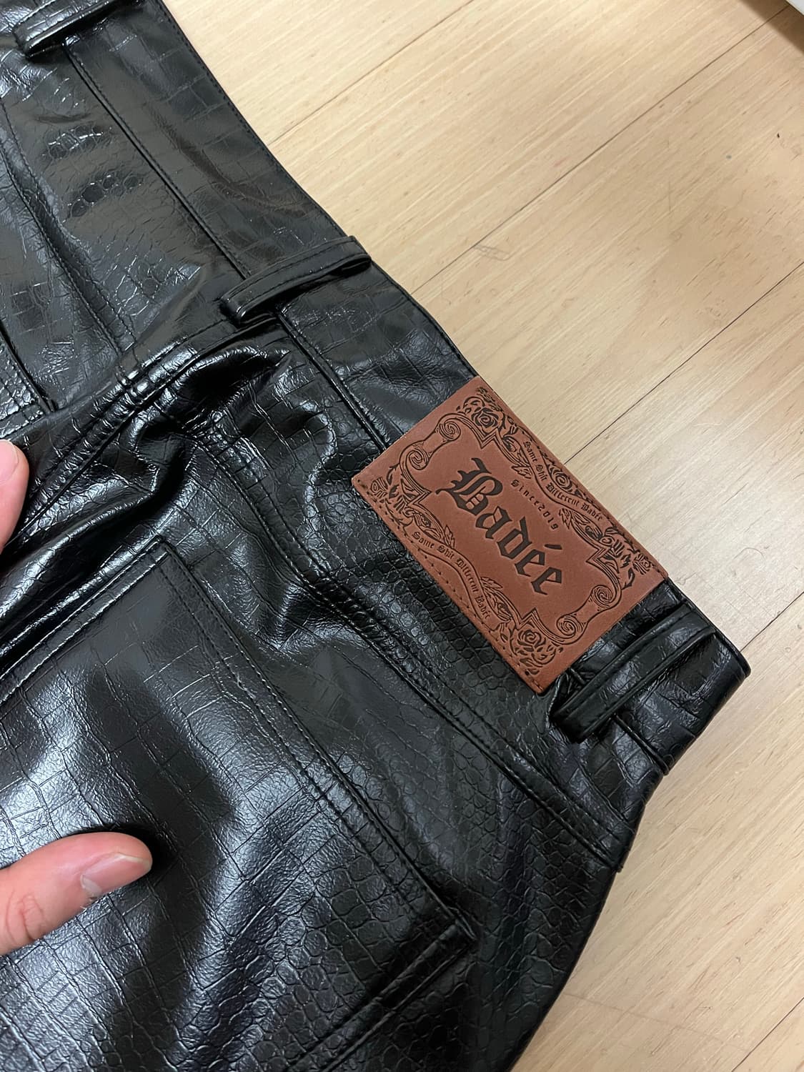 badee 레더팬츠 S 상품이미지4