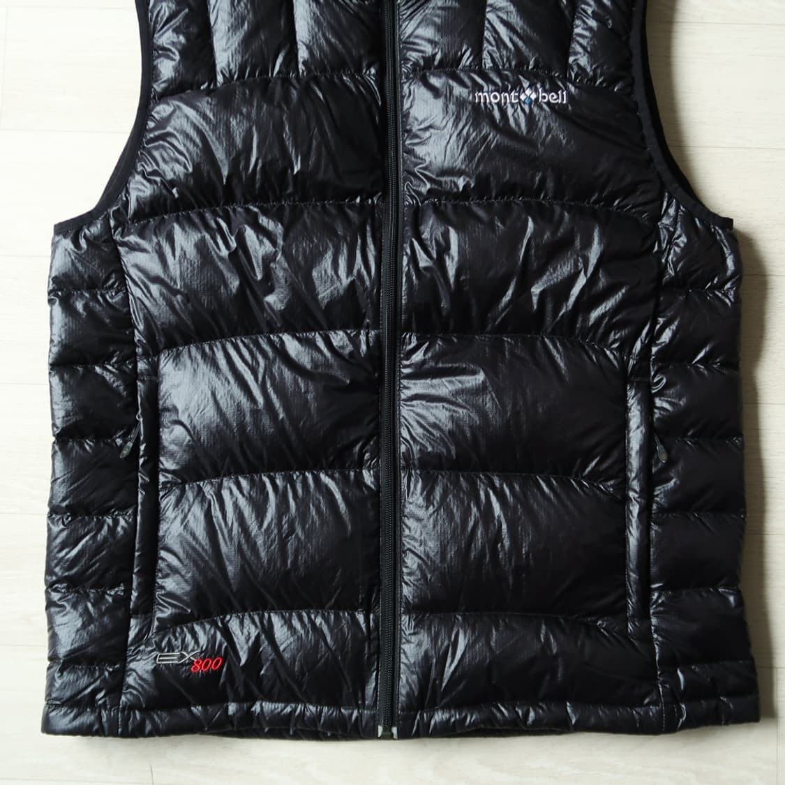 몽벨 구스 다운 패딩 베스트 상품이미지5