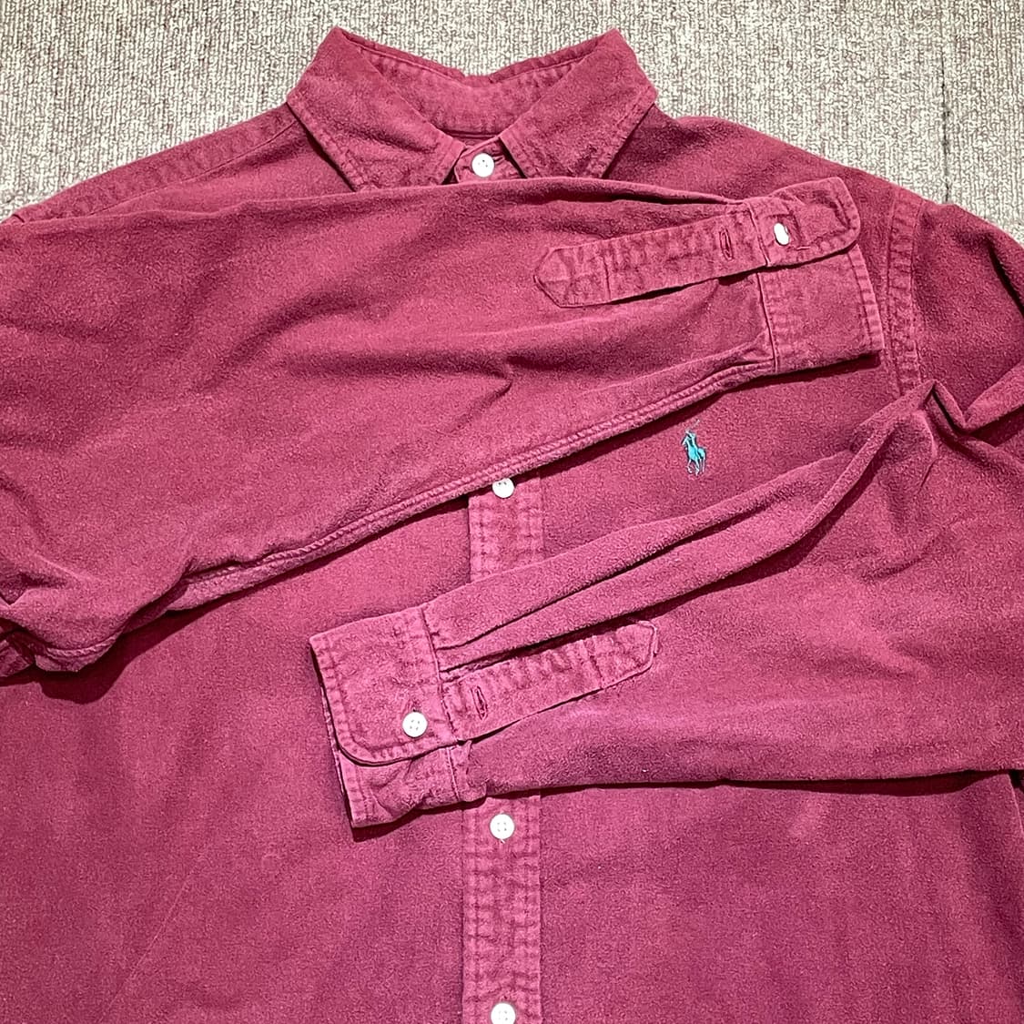 (M) POLO 폴로 랄프로렌 솔리드 셔츠     상품이미지7