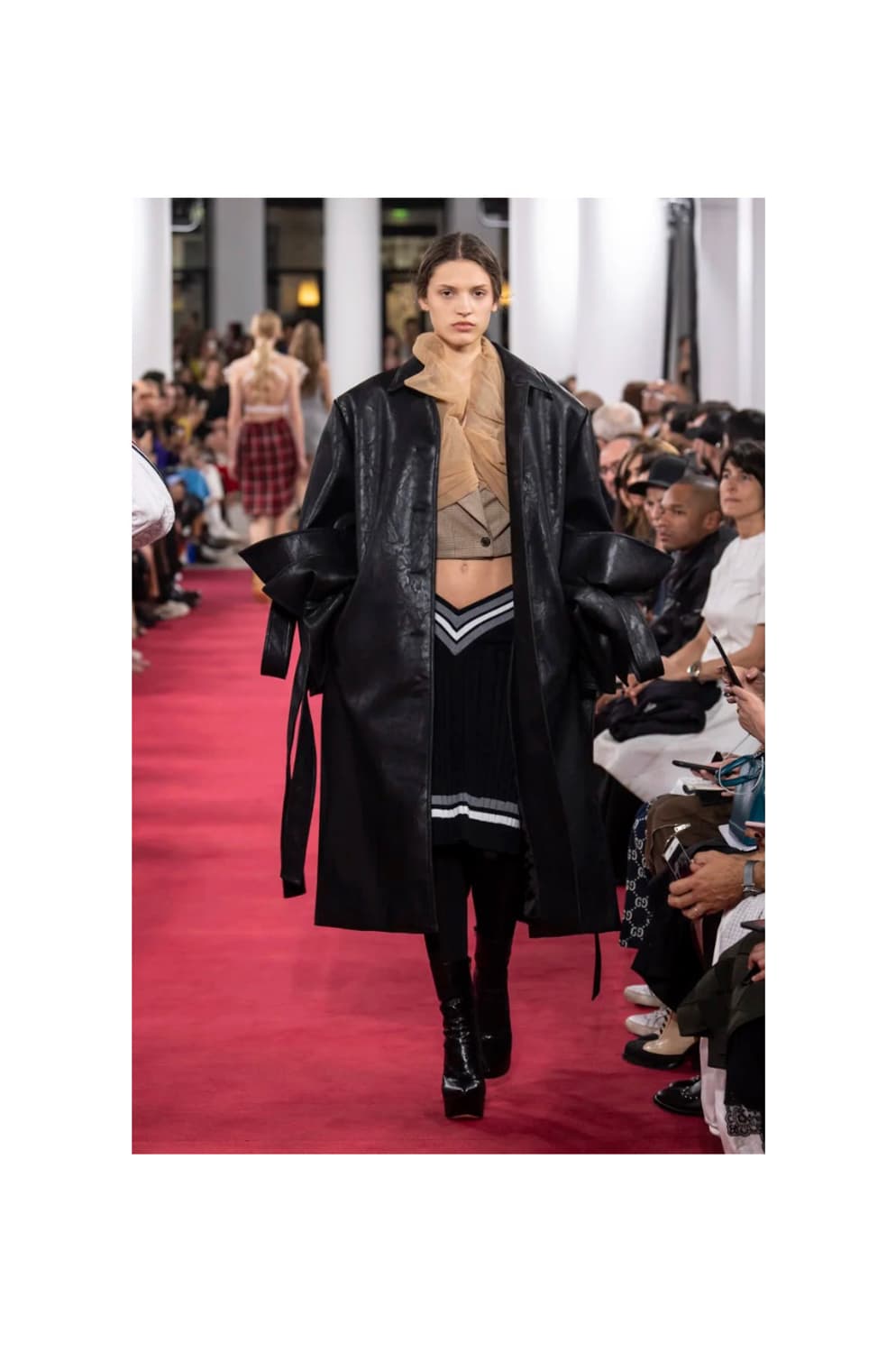 Y/Project Varsity Cable Knit Skirt 19ss 상품이미지1