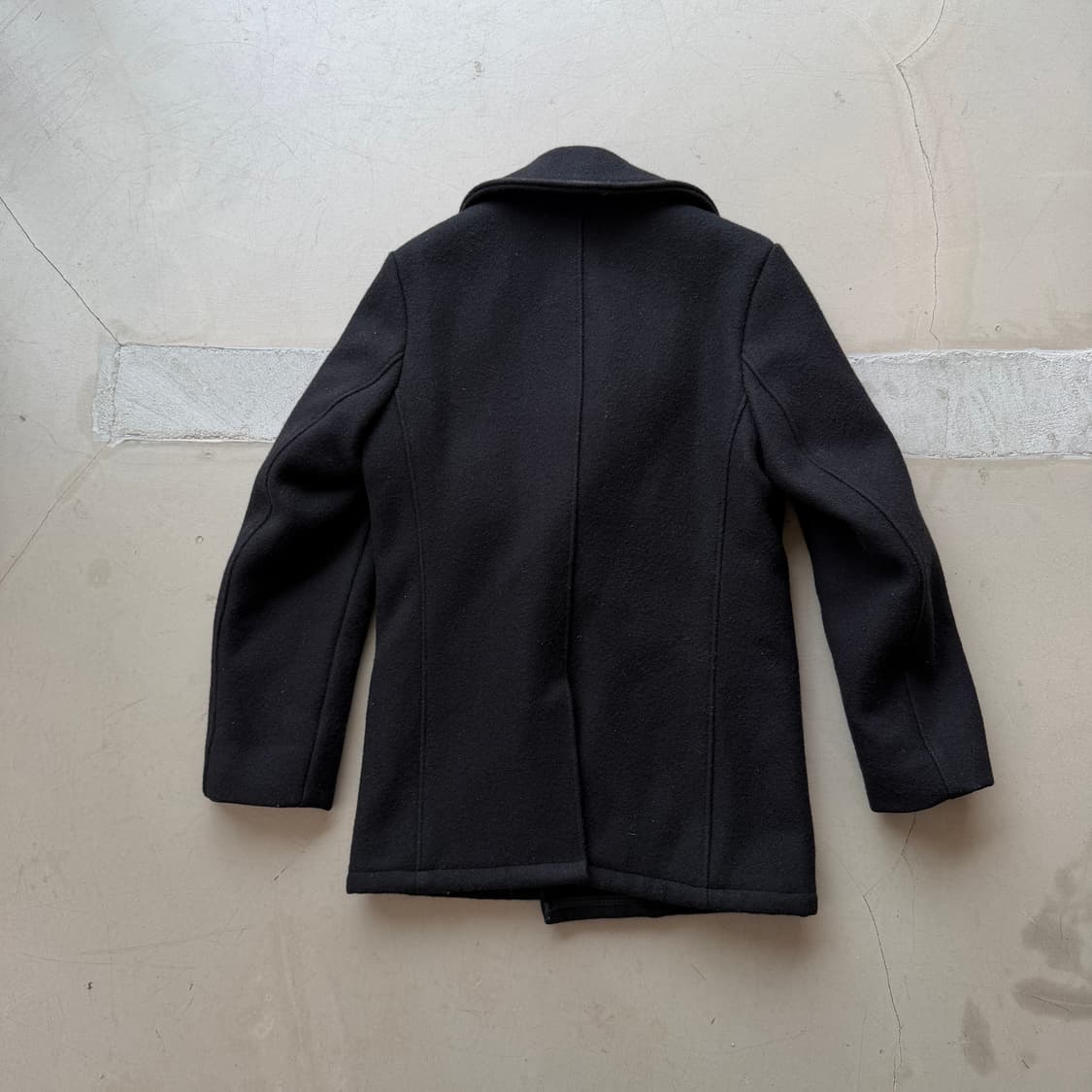 쇼트 울 피코트 상품이미지5