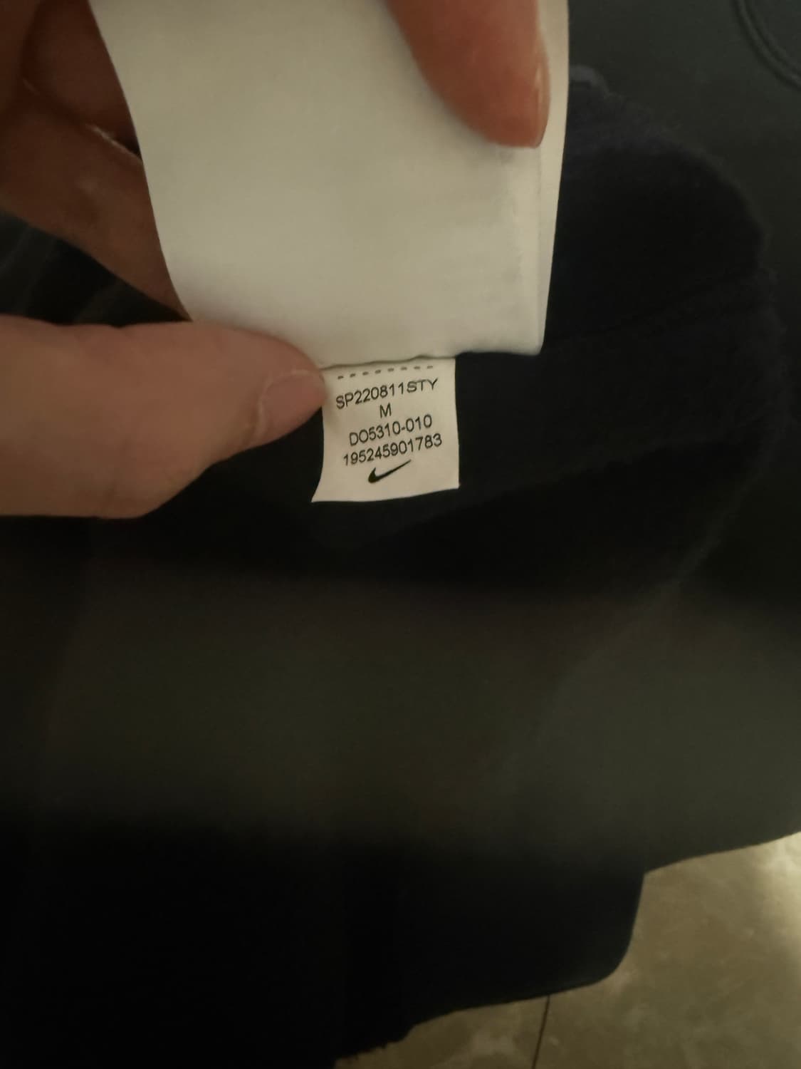 M사이즈 나이키 스투시 NRG 워시드 플리스 크루넥 맨투맨 블랙 상품이미지7