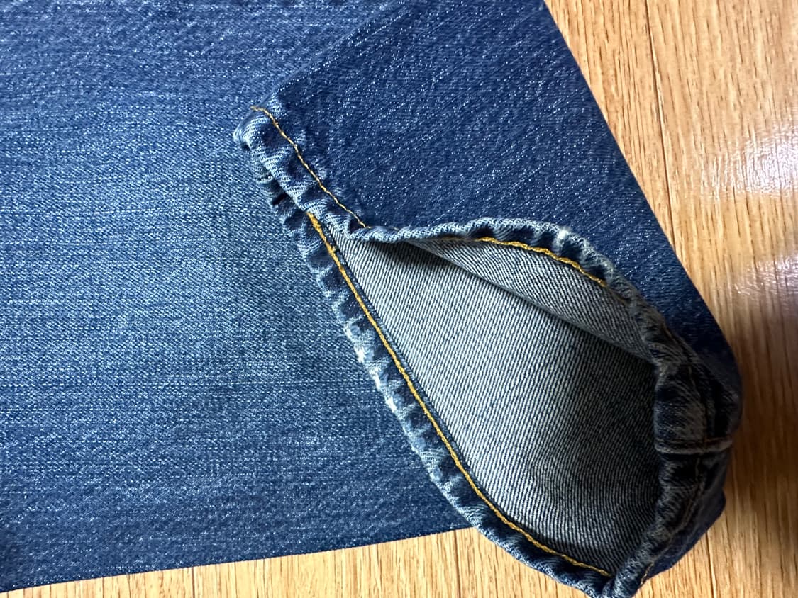 리바이스 LVC 47501 콘밀원단 워싱진 데님  상품이미지7