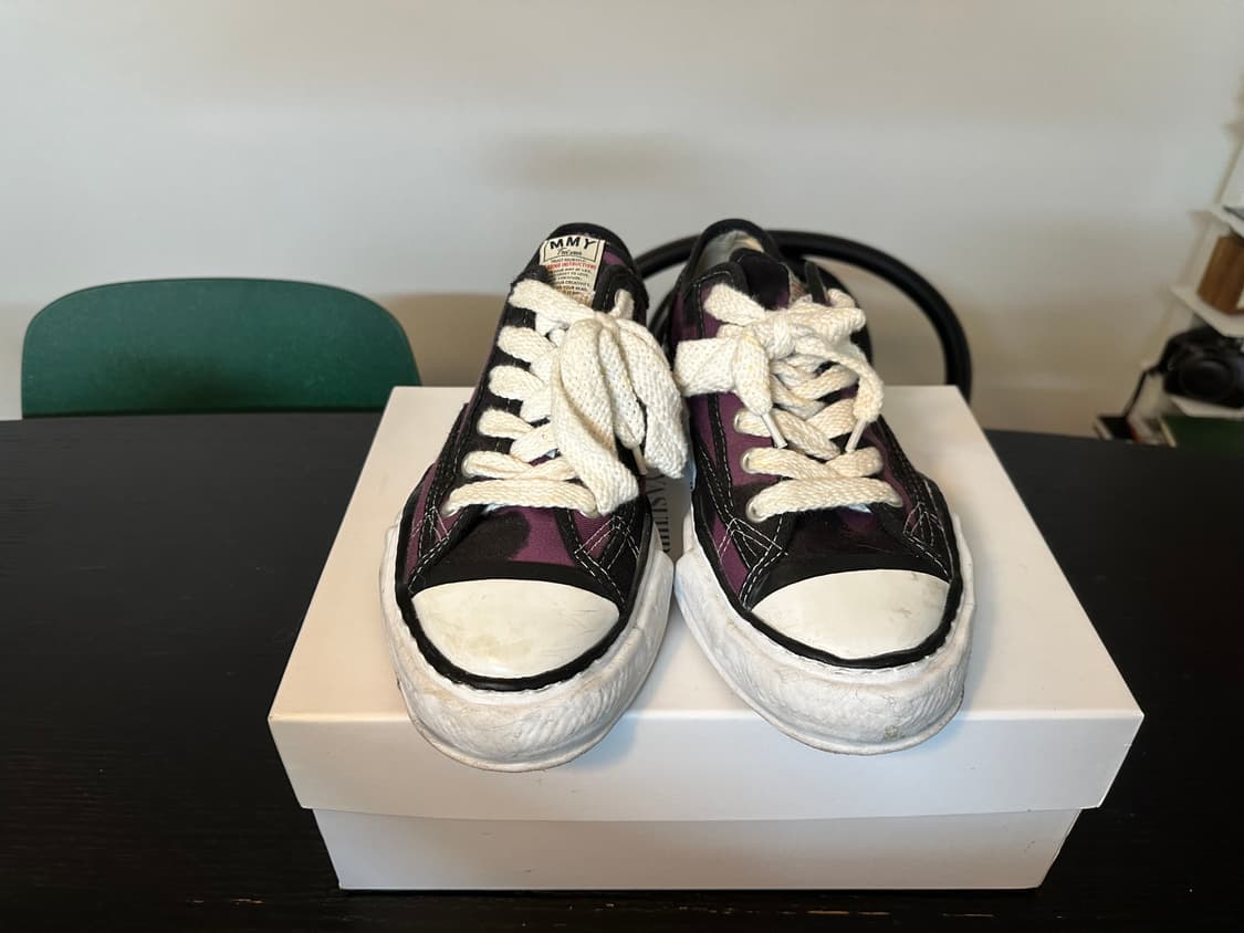 야스히로 피터슨 프린티드 퍼플 43사이즈 상품이미지3