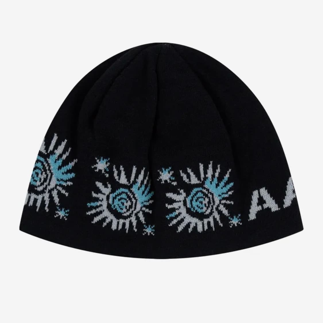 아캄 스몰 선 자카드 비니 블랙 상품이미지1