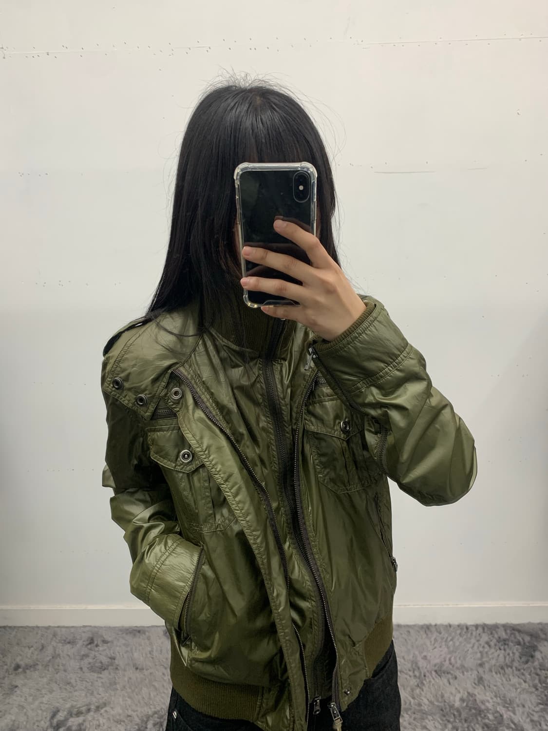 Nir japan 나일론 더블 밀리터리 자켓 상품이미지1