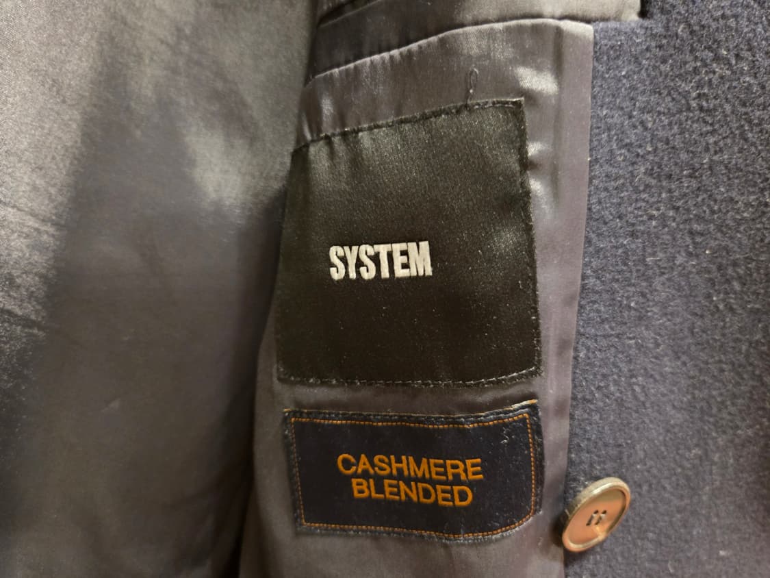 시스템 더블브레스티드코트 상품이미지7