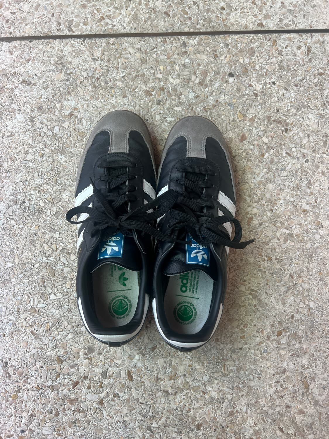 아디다스 심바 비건 블랙 화이트 상품이미지1